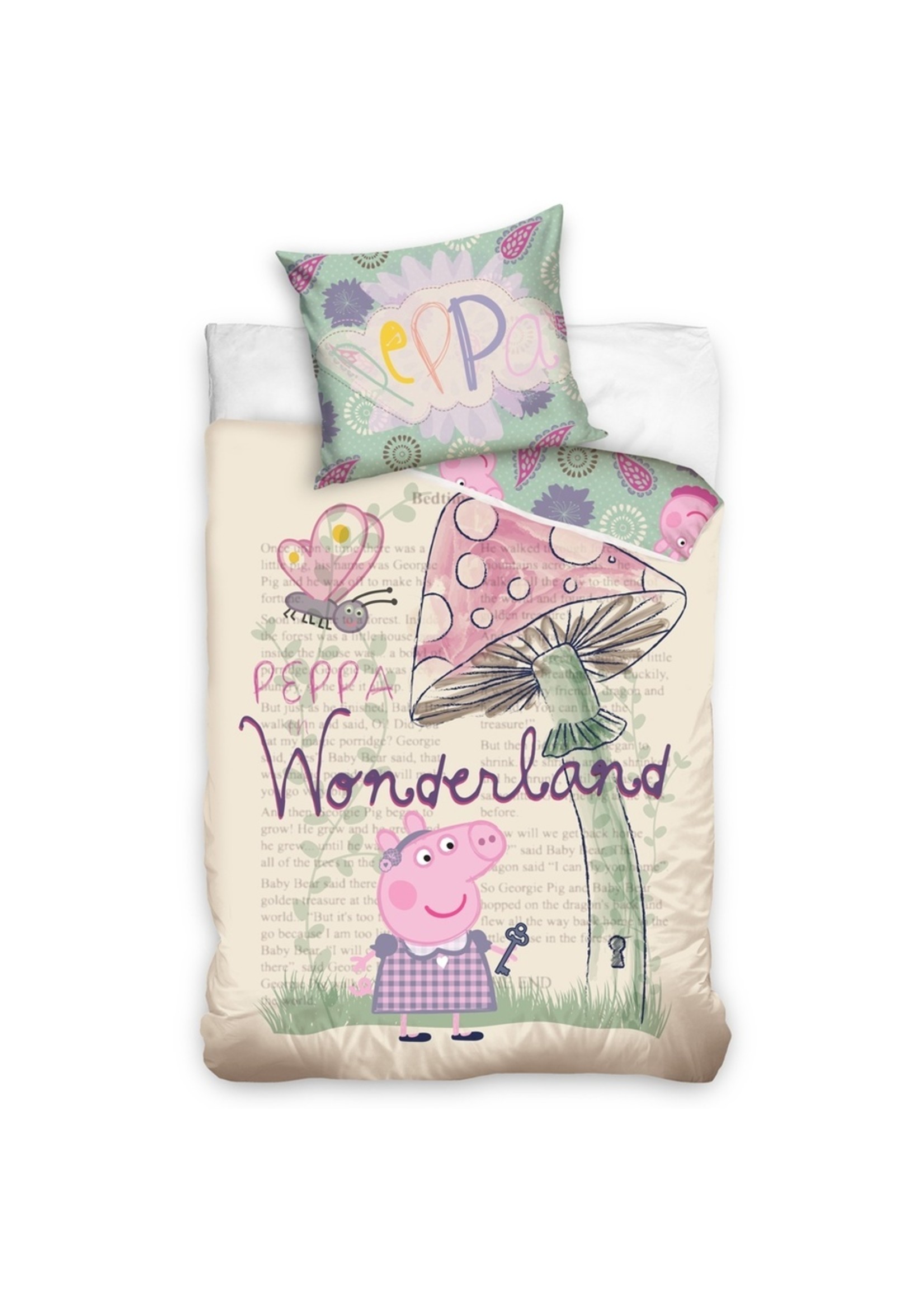 Peppa Pig Peppa Pig Dekbedovertrek Wonderland