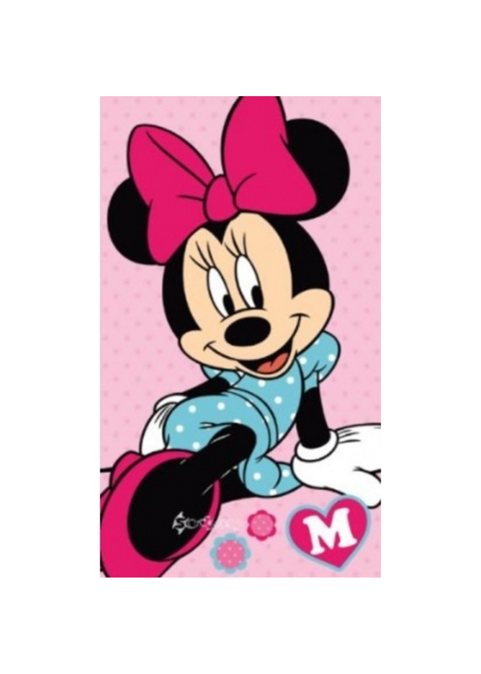 Disney Minnie Mouse Handdoek Polka Dot