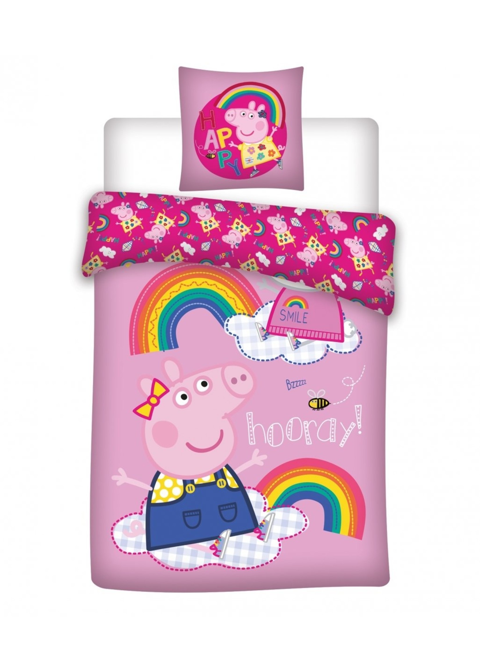 Peppa Pig Peppa Pig Duvet Cover Set Hooray