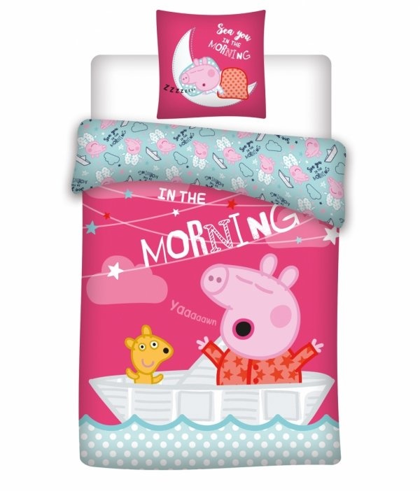 Peppa Pig Duvet Cover Set Morning