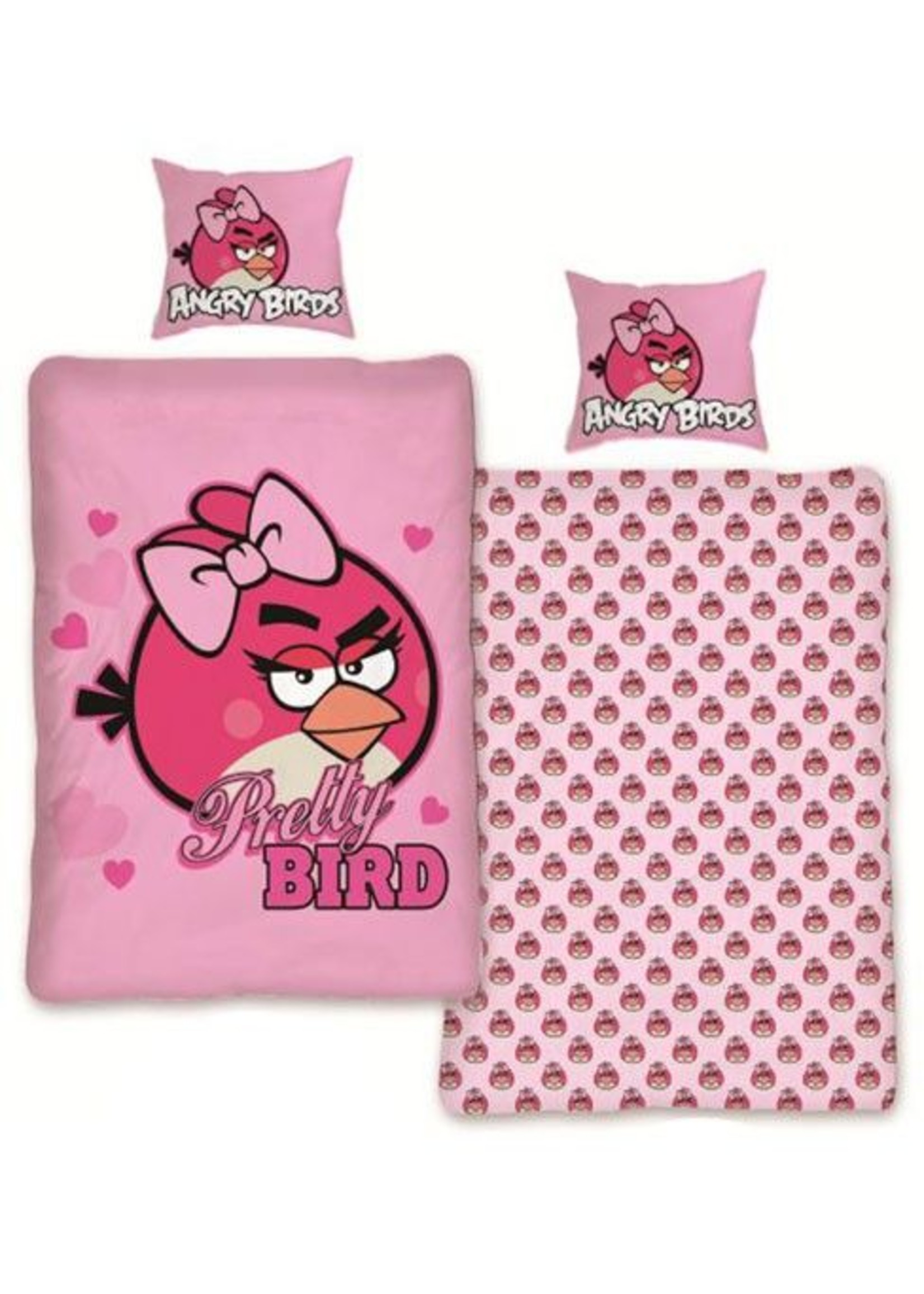 Angry Birds Dekbedovertrek Pretty Bird AB01019-Pretty Bird