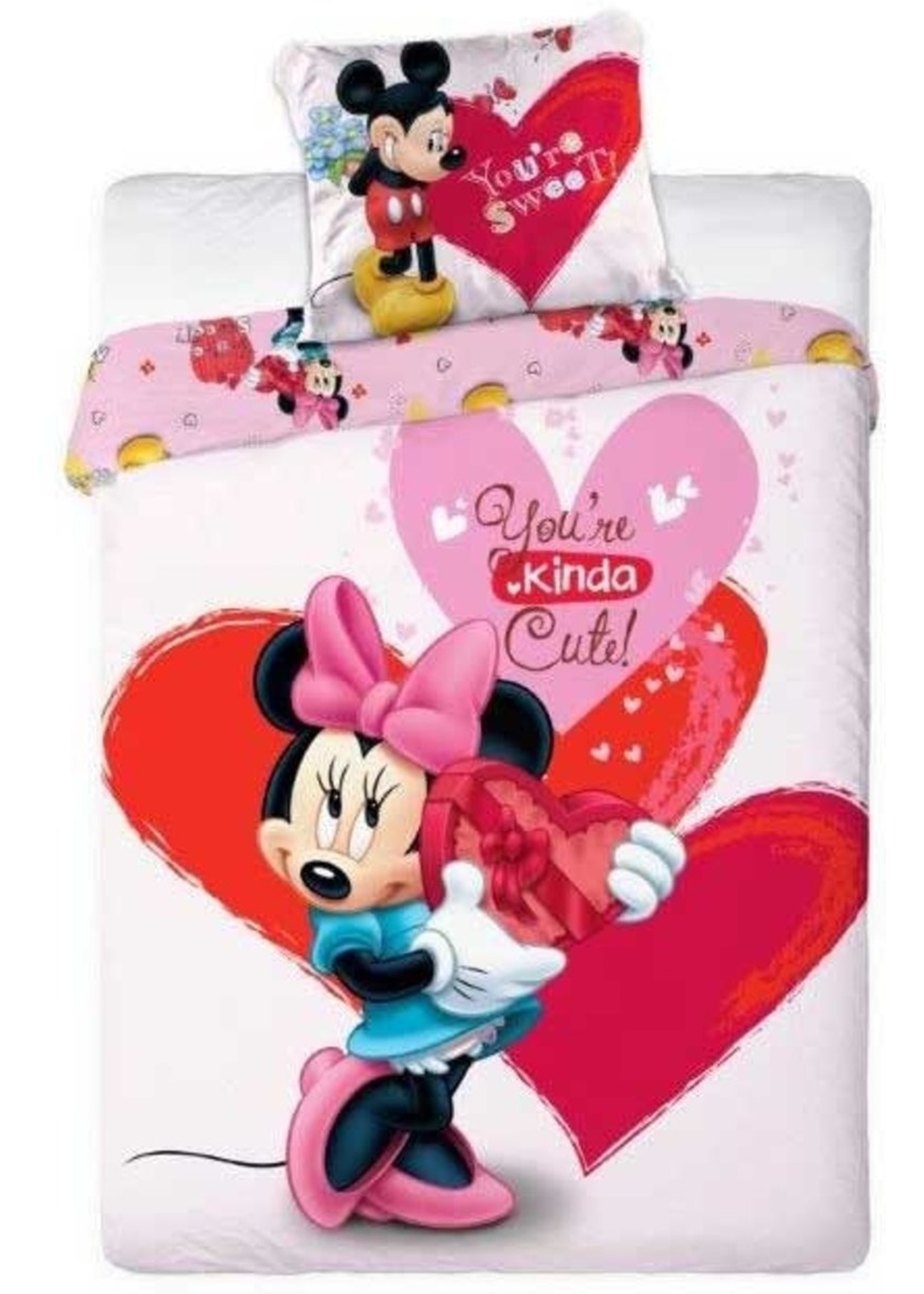 Disney Minnie Mouse Cute Dekbedovertrek