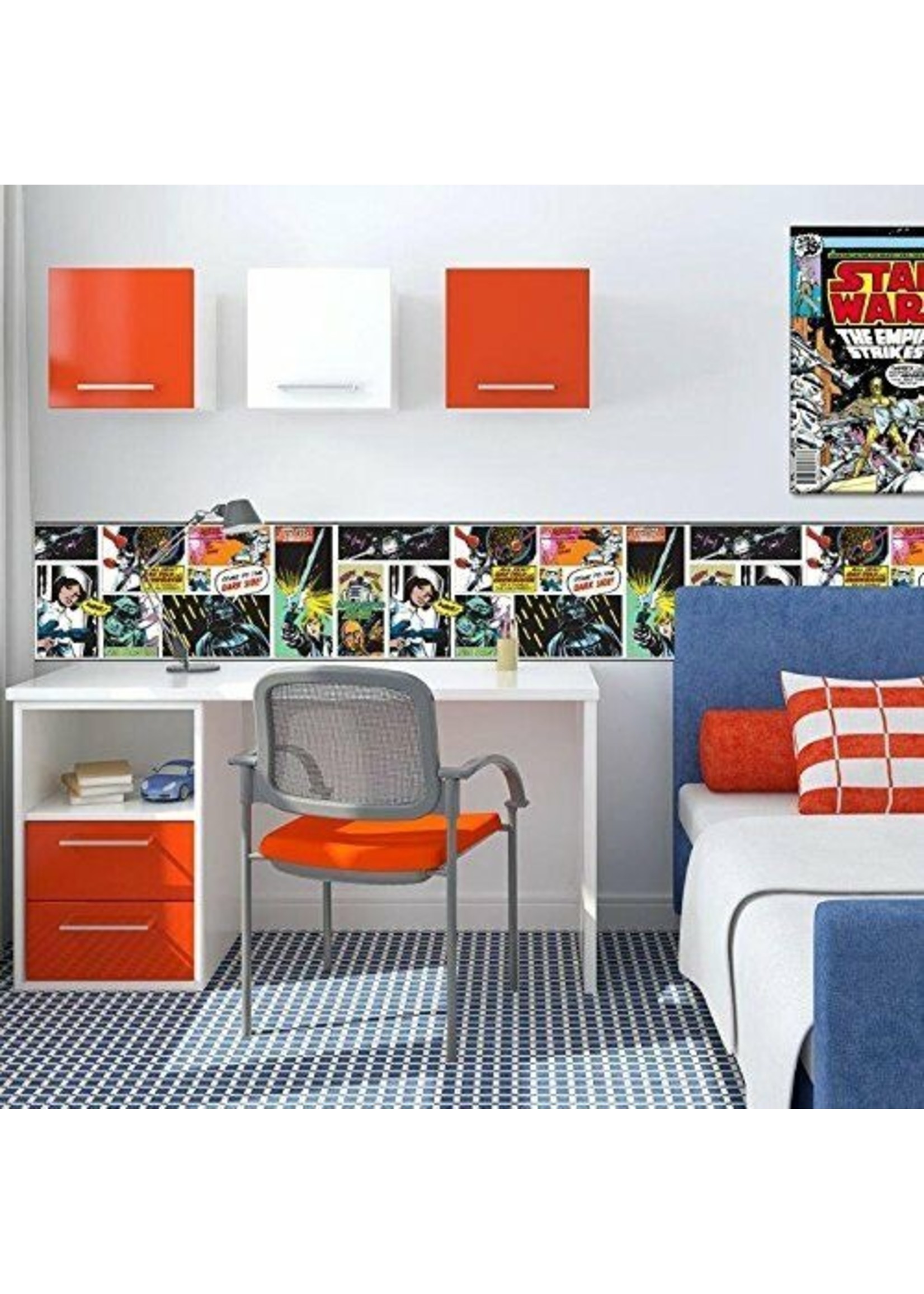 Star Wars Star Wars Behangrand Popart