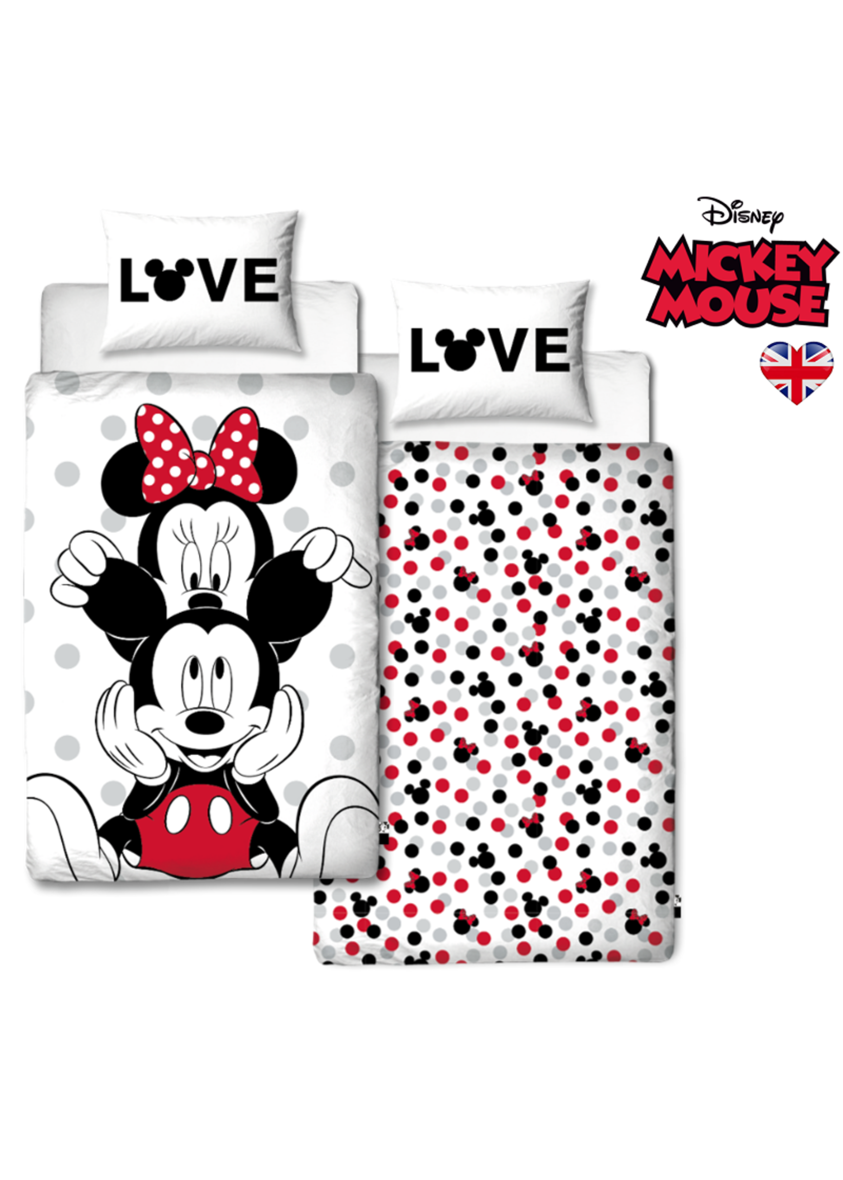 Disney Mickey Minnie Mouse Duvet Cover Set Beyond