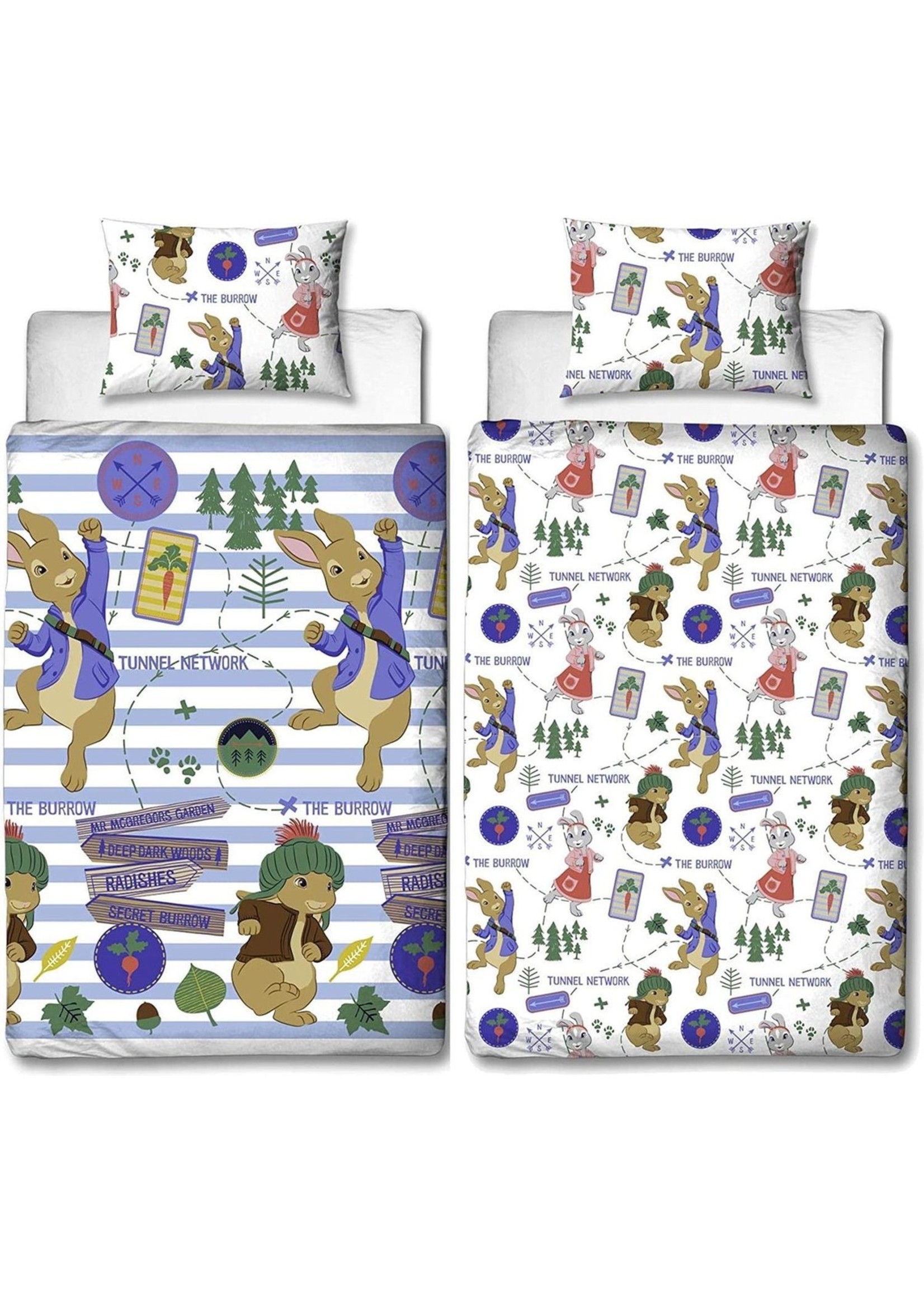 Peter Rabbit Duvet Cover Set Adventure