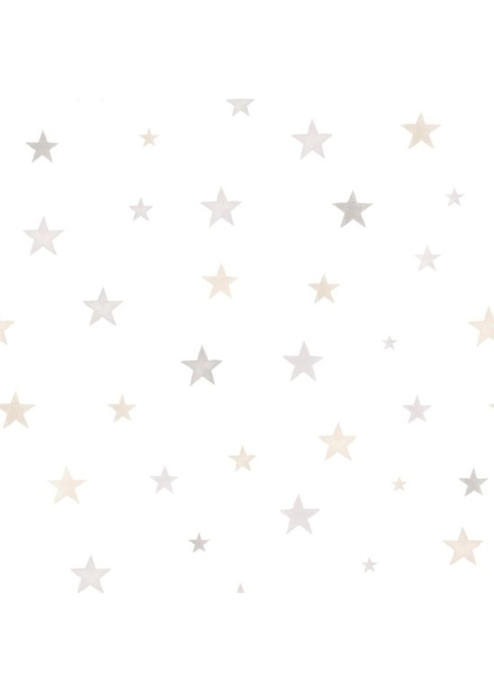 Little Ones Stars beige Behang Ster