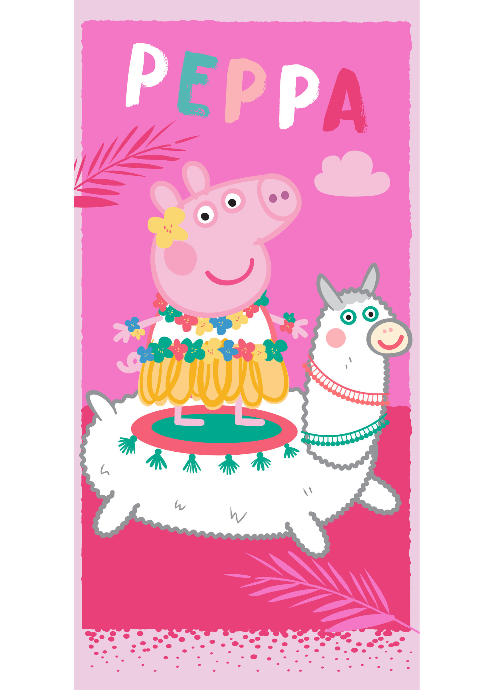 Peppa Pig Peppa Pig Towel Lama