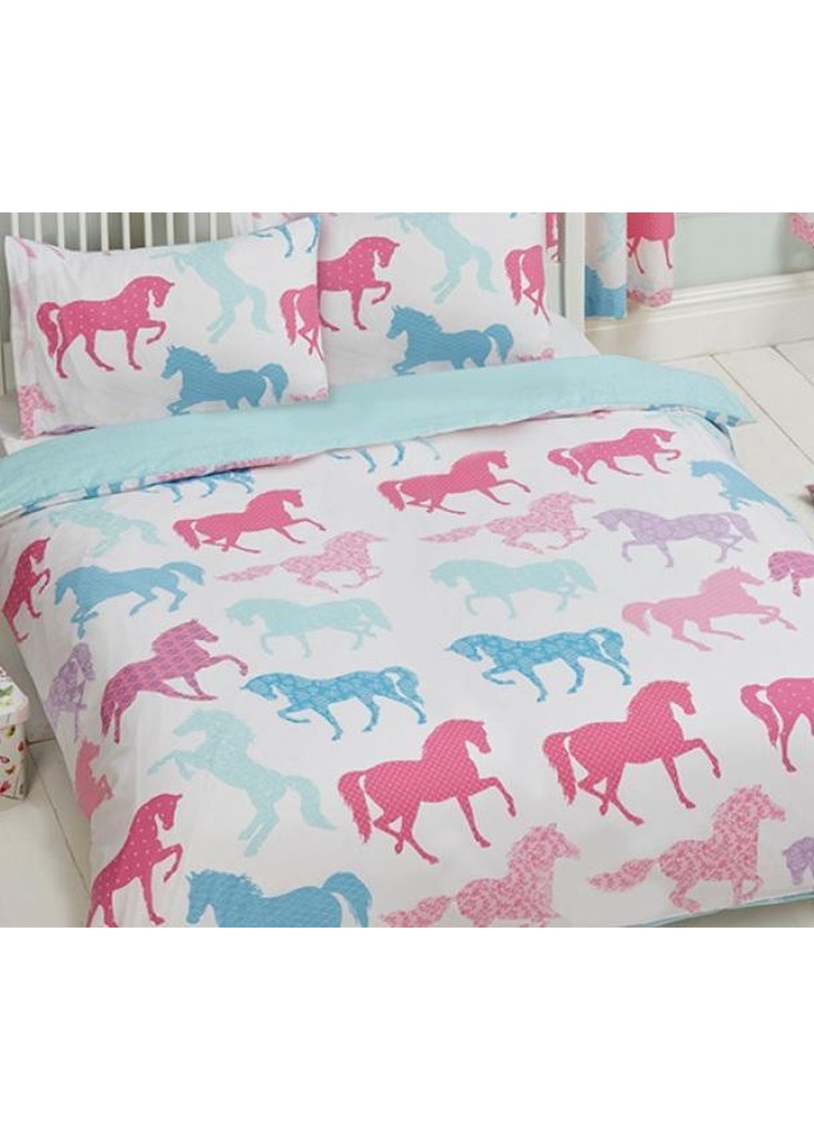 Pony Horses Duvet Cover Set