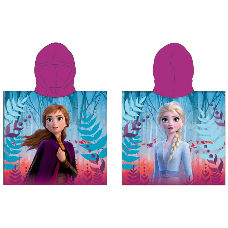 frozen poncho towel