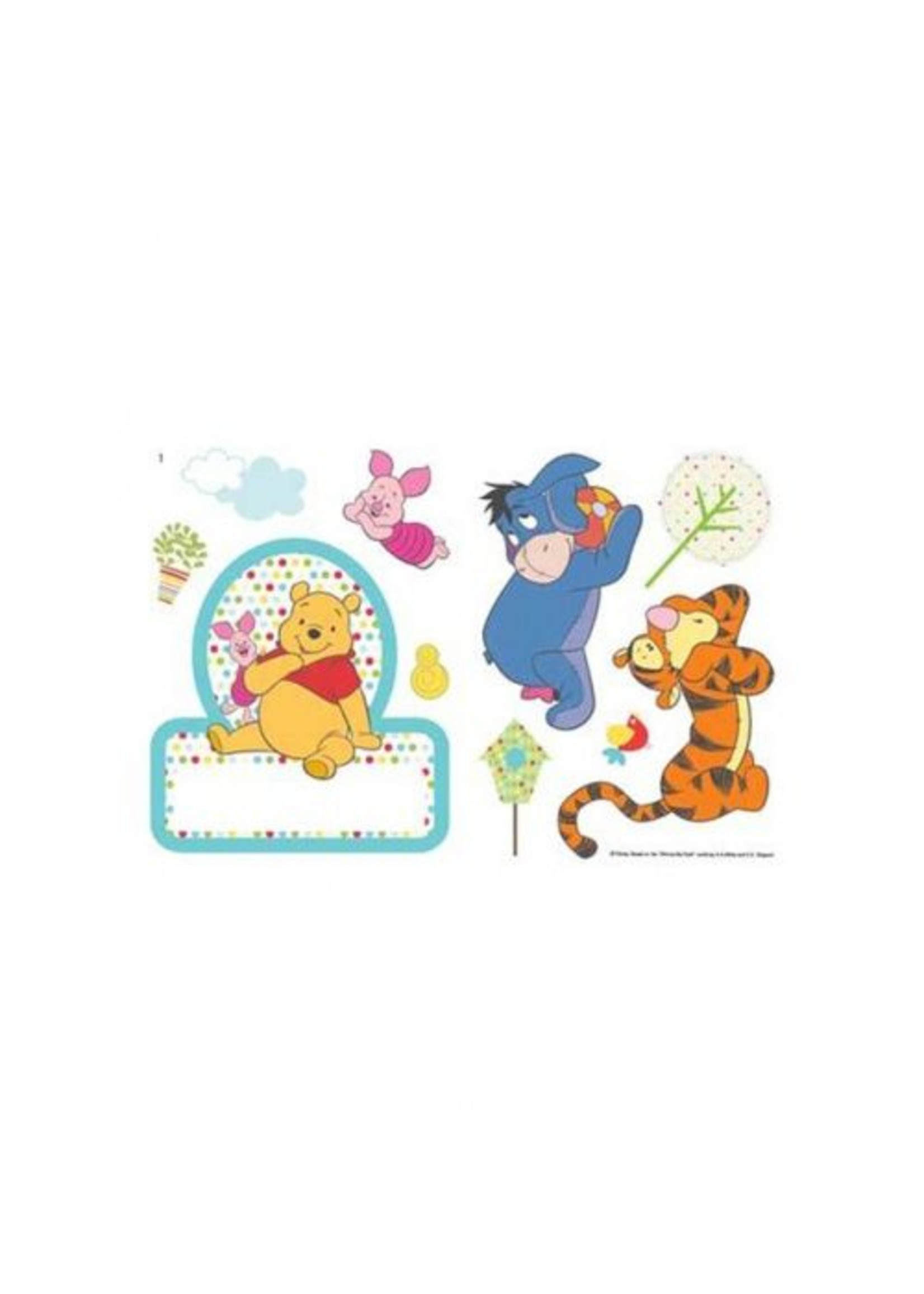 Winnie de Poeh WINNIE DE POEH STICKERS DOOR