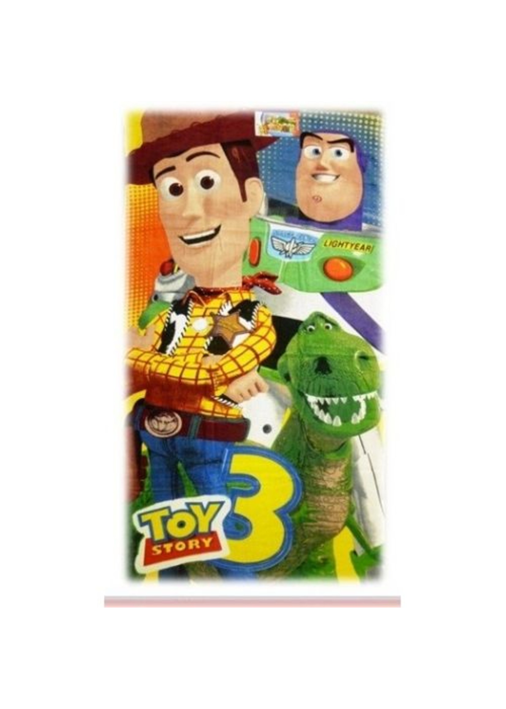 Toy Story Handdoek Buzz Woody Rex