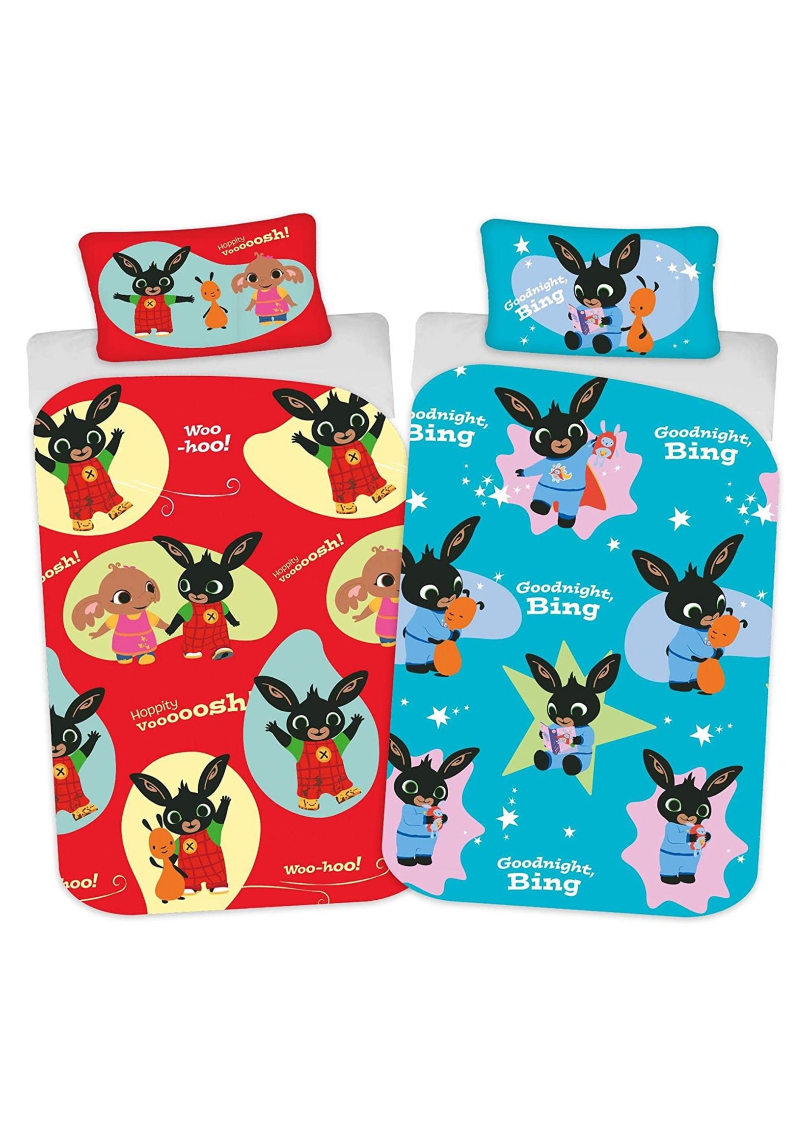 Bing Bunny Duvet Cover Set Hoppity Voosh Whoosh