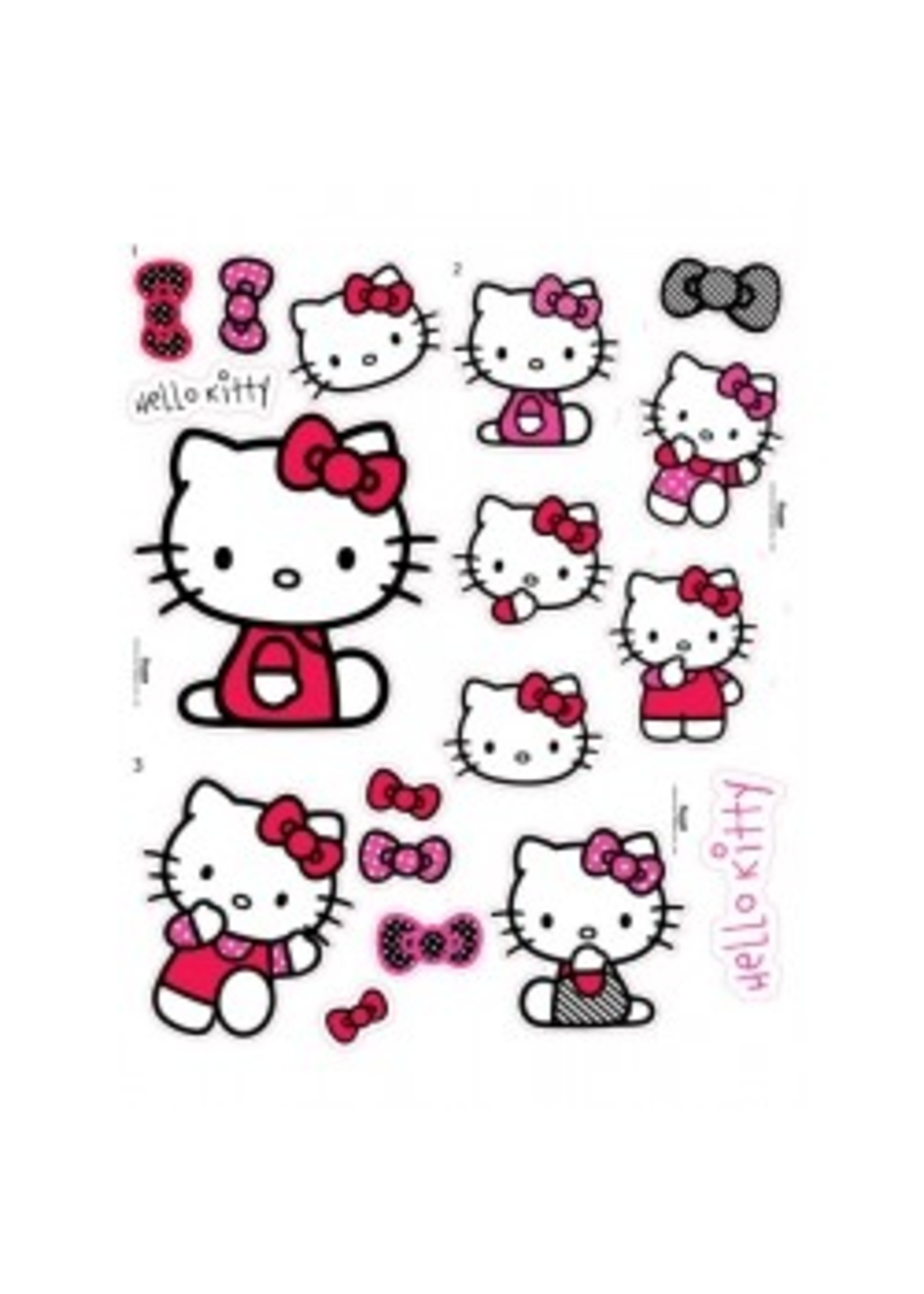 HELLO KITTY DEOCRATIE STICKERS