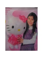 Hello Kitty Knuffel Kussen Opblaasbaar