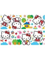 HELLO KITTY DECORATIE STICKERS HUIS