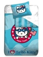 Hello Kitty Dekbedovertrek 140x200 Katoen Swim TeamHK08176