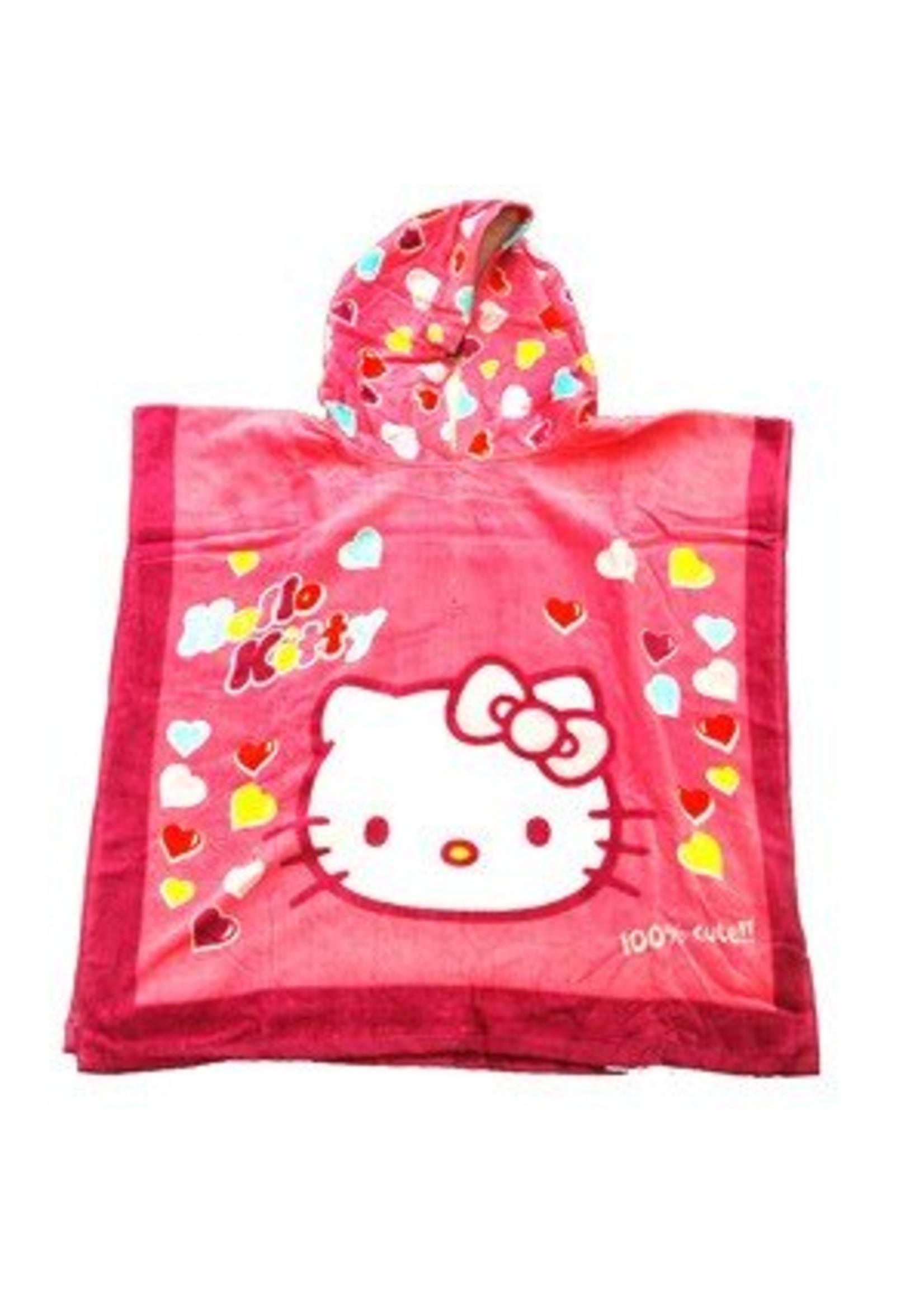 Sanrio  Hello Kitty Poncho Handdoek 60x120