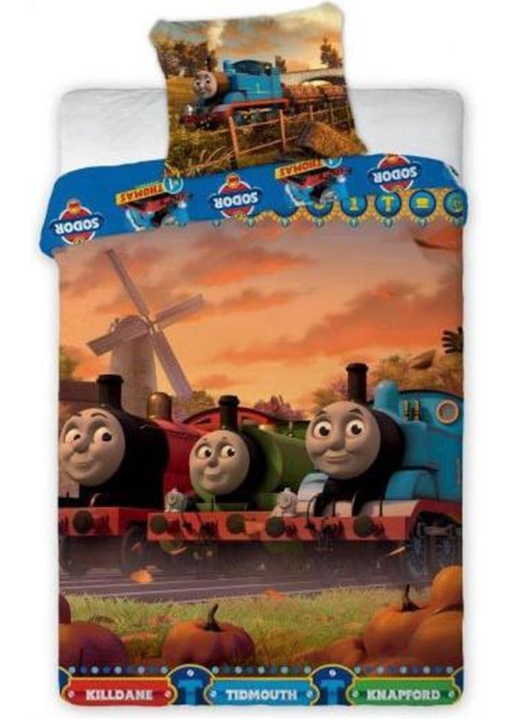 Thomas and Friends - duvet cover - single - 140  x 200