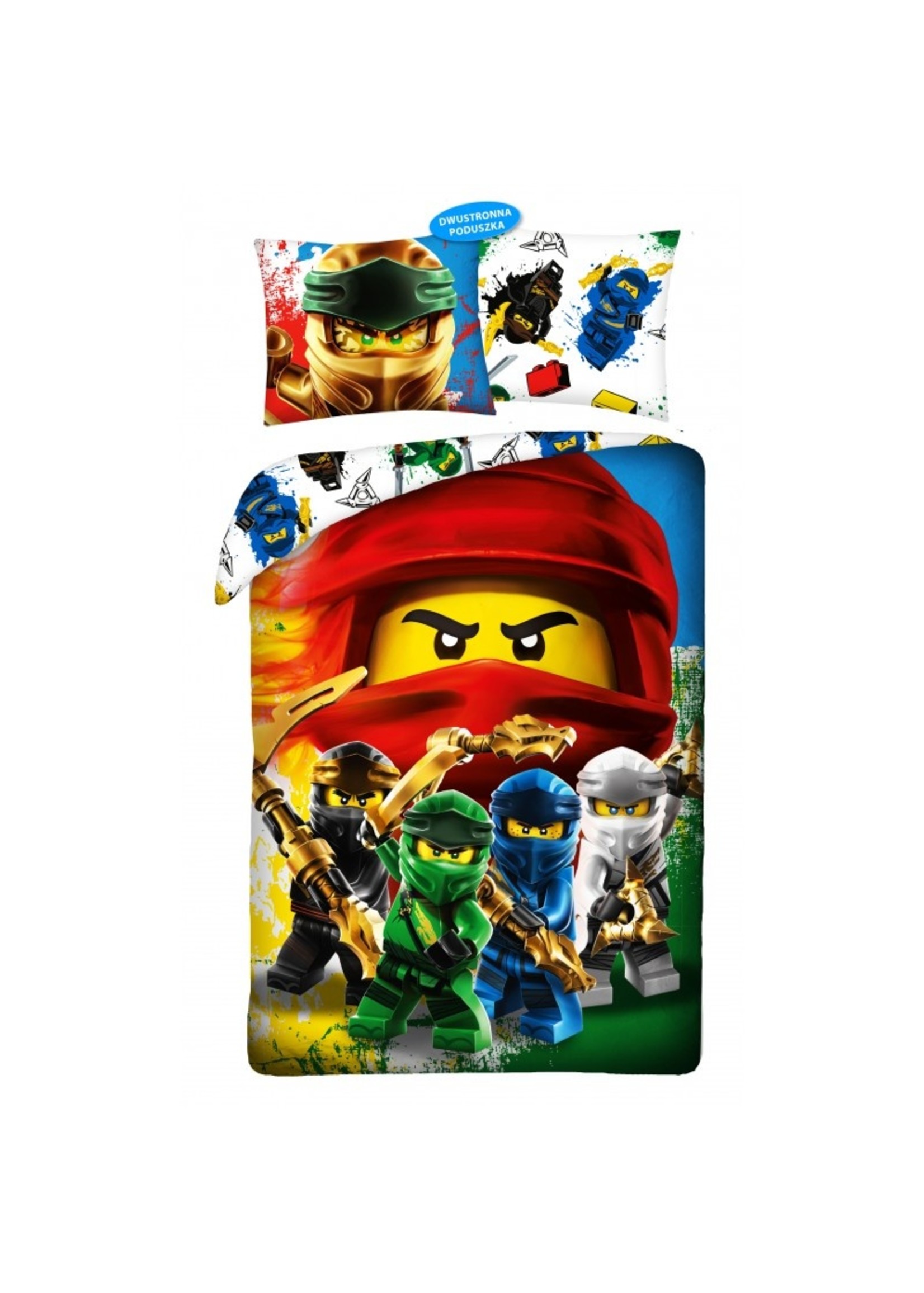 Lego Ninjago  Quadrant Duvet Cover - Copy