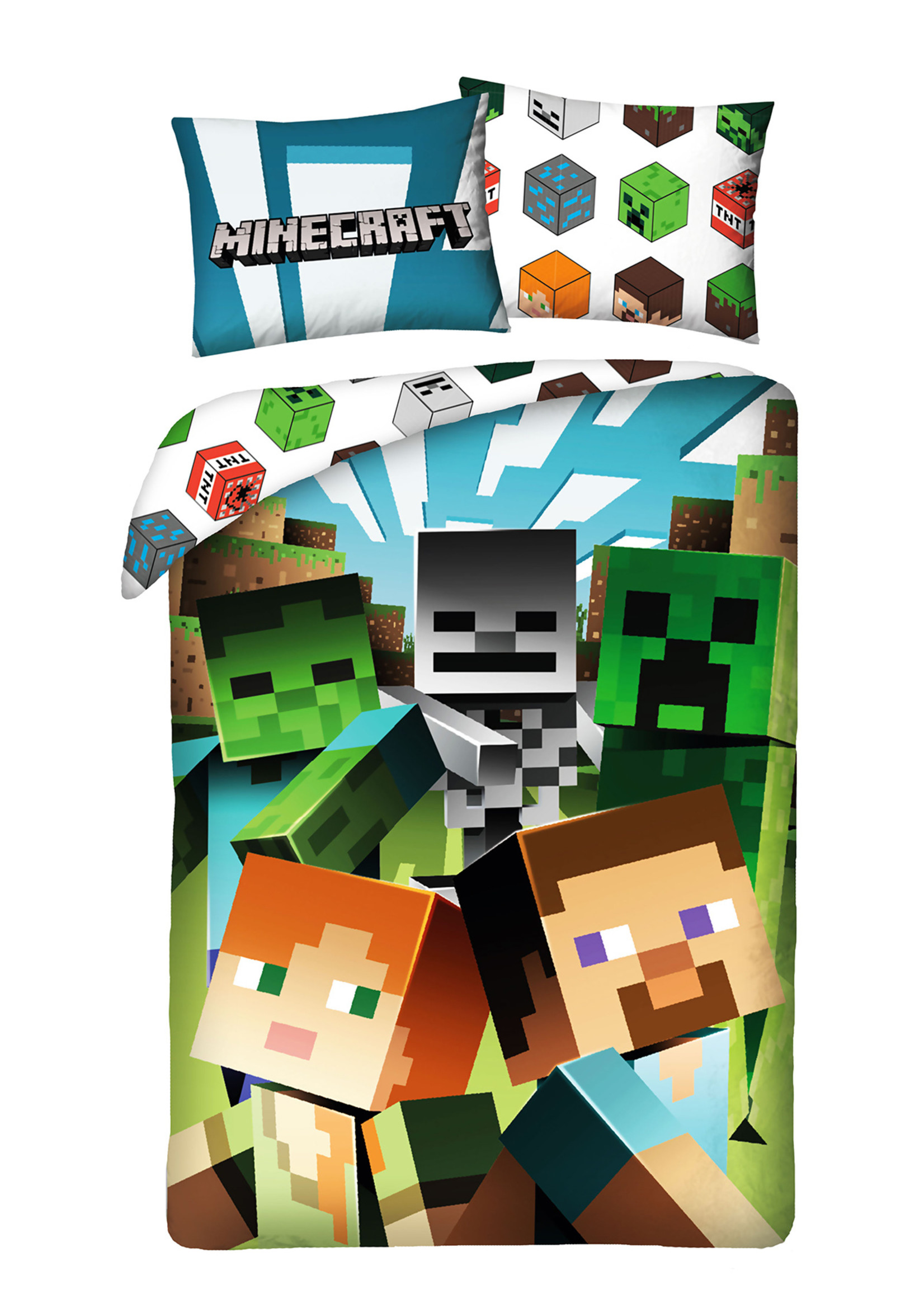 Minecraft shop duvet cover