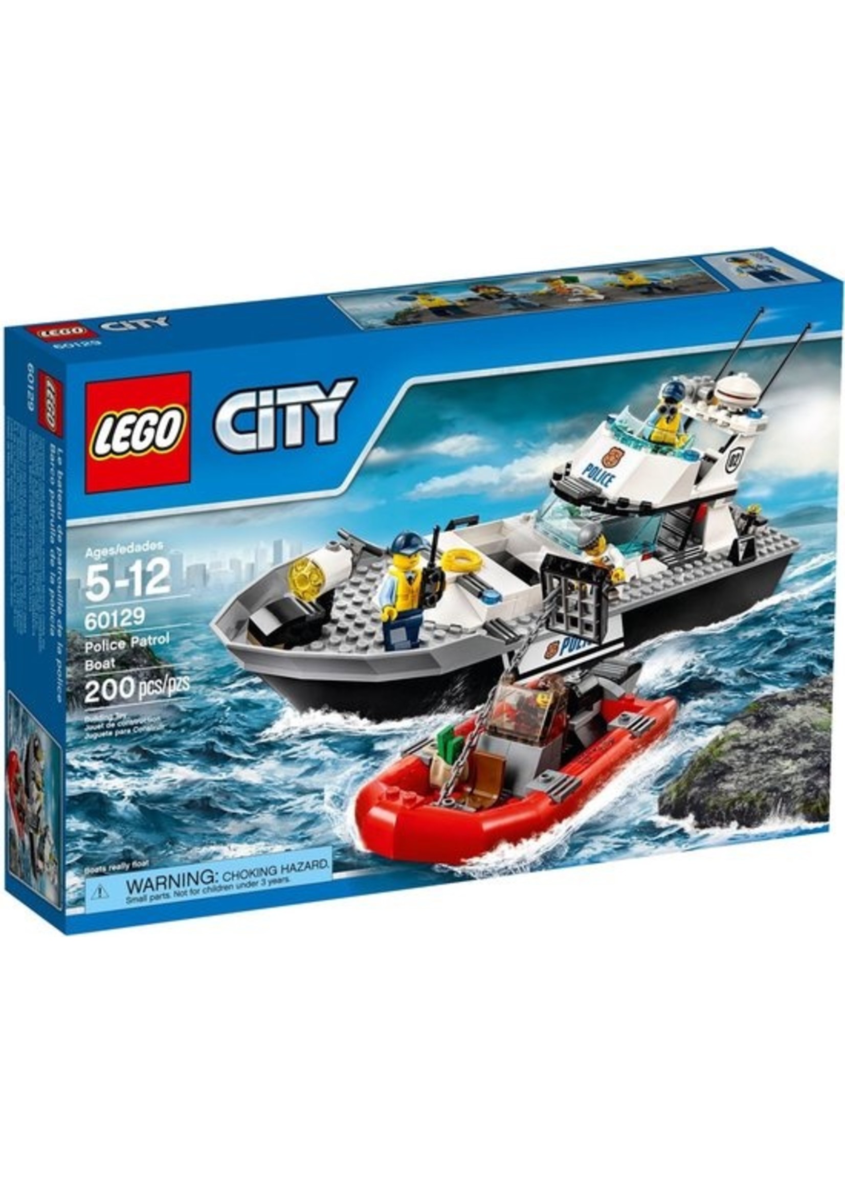 LEGO City Police Patrol Boat - 60129
