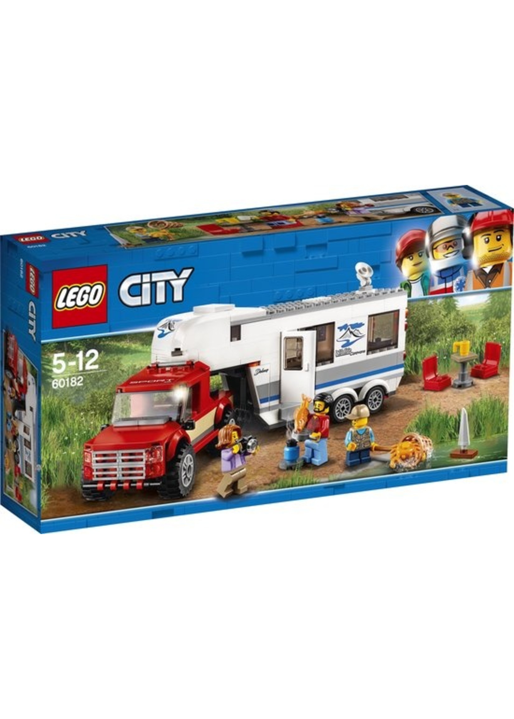 LEGO City Pick-up Truck and Caravan - 60182