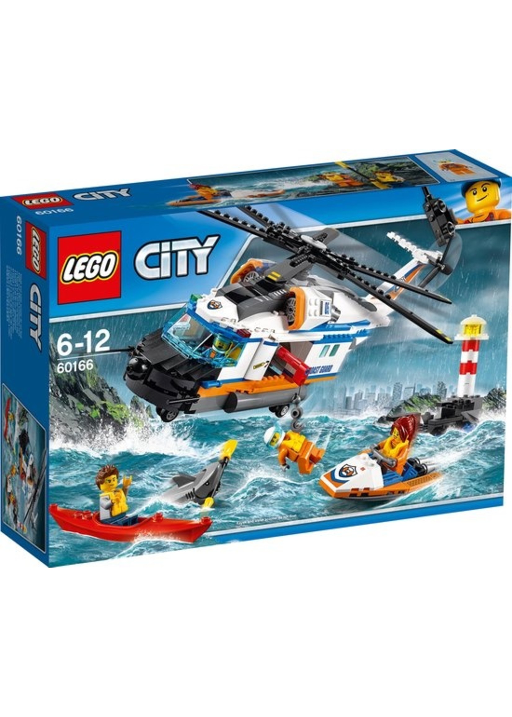 LEGO City Heavy Rescue Helicopter - 60166