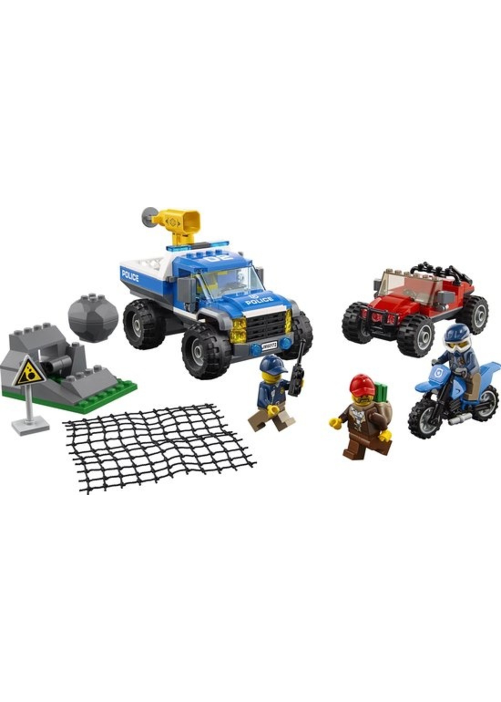 LEGO City Mountain Police Mud Road Chase - 60172