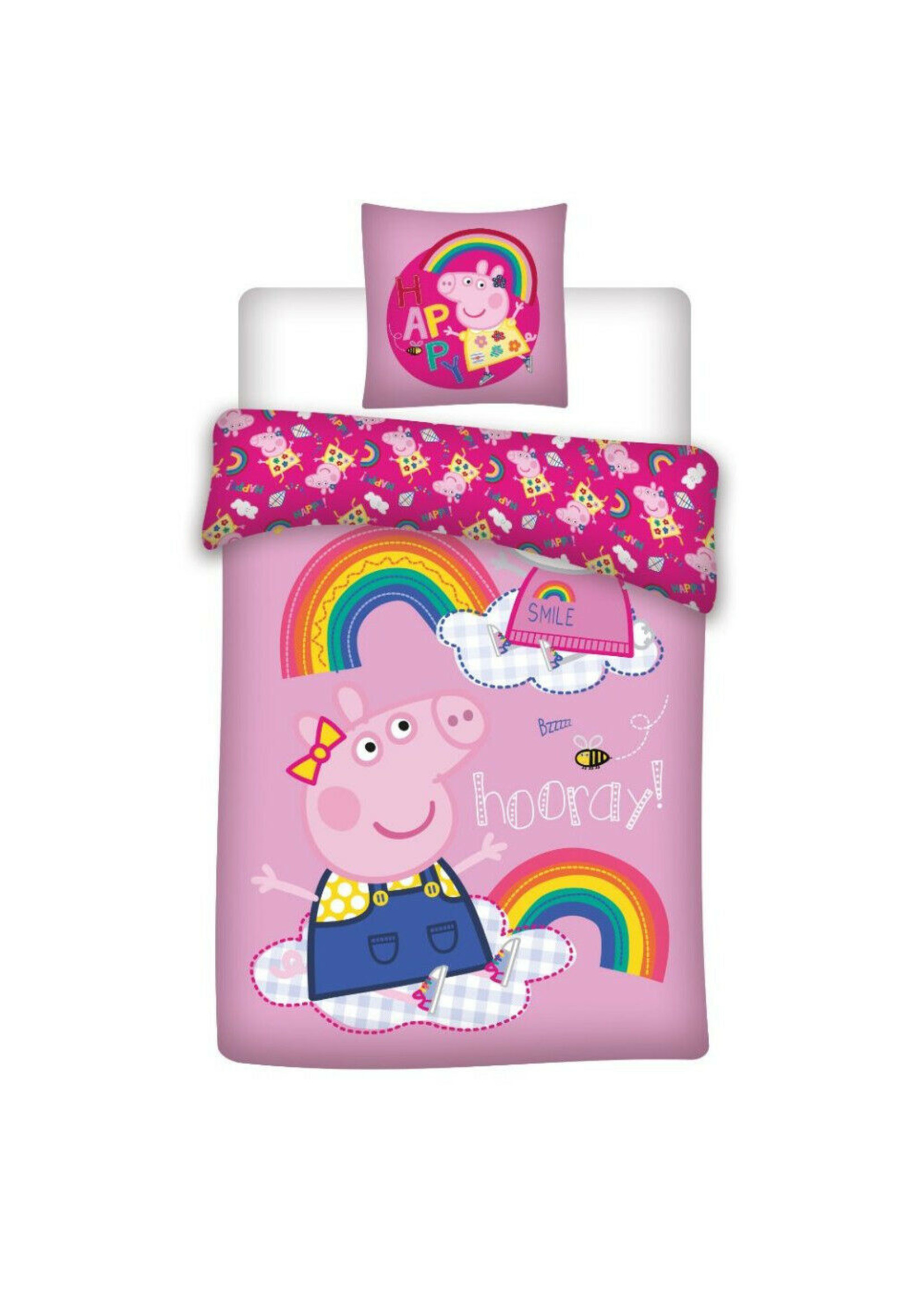 Peppa Pig Peppa Pig Junior Dekbedovertrek 100x135