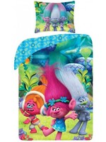 Dreamworks Trolls Blue Duvet Cover  Poppy