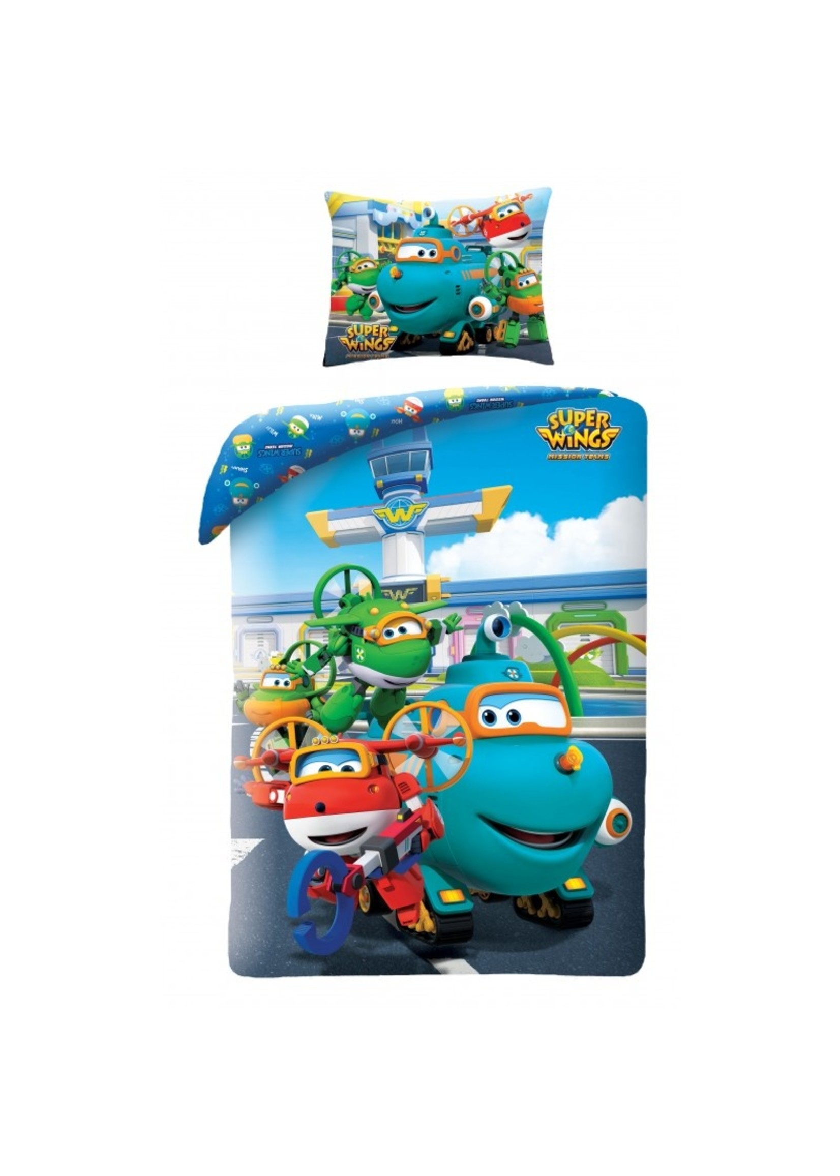 Super Wings Duvet Set Friends