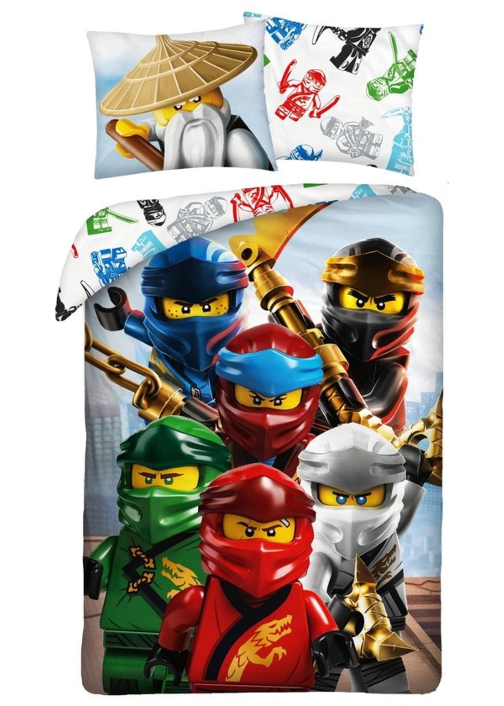 Lego Ninjago  Quadrant Single Duvet