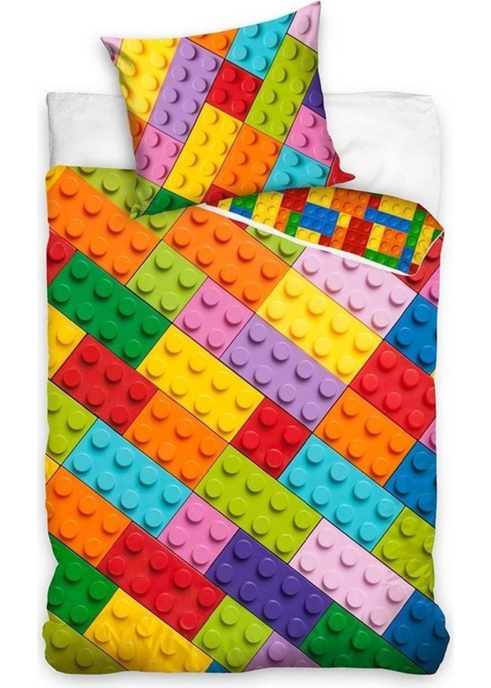 Colourful Blocks Duvet Cover Set