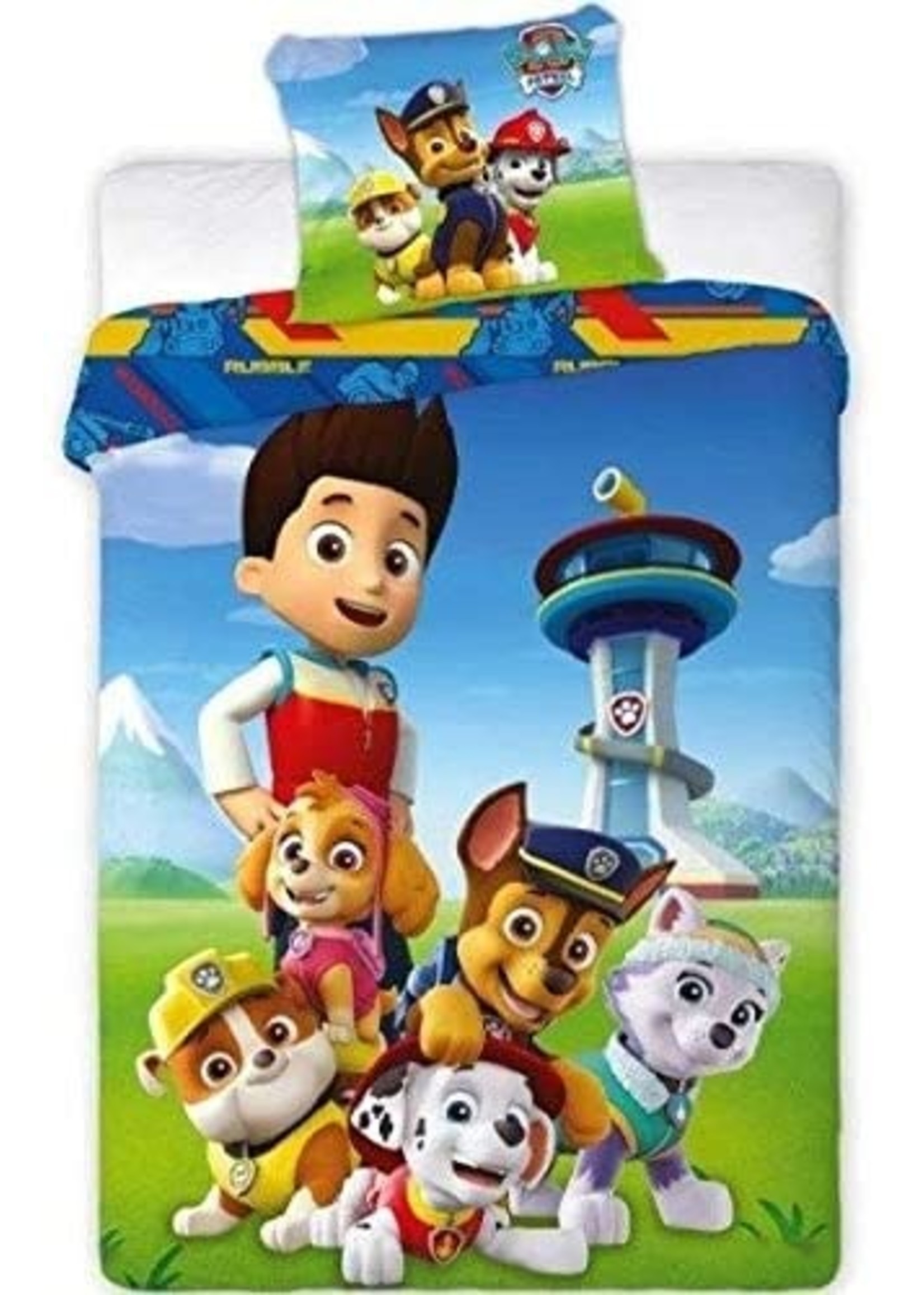 Nickelodeon Paw Patrol  Paw Patrol Junior DUvet Cover Set 100x135cm - Copy