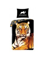 Tiger Duvet Cover 140x200cm 100%Cotton Pillowcase 70x90cm