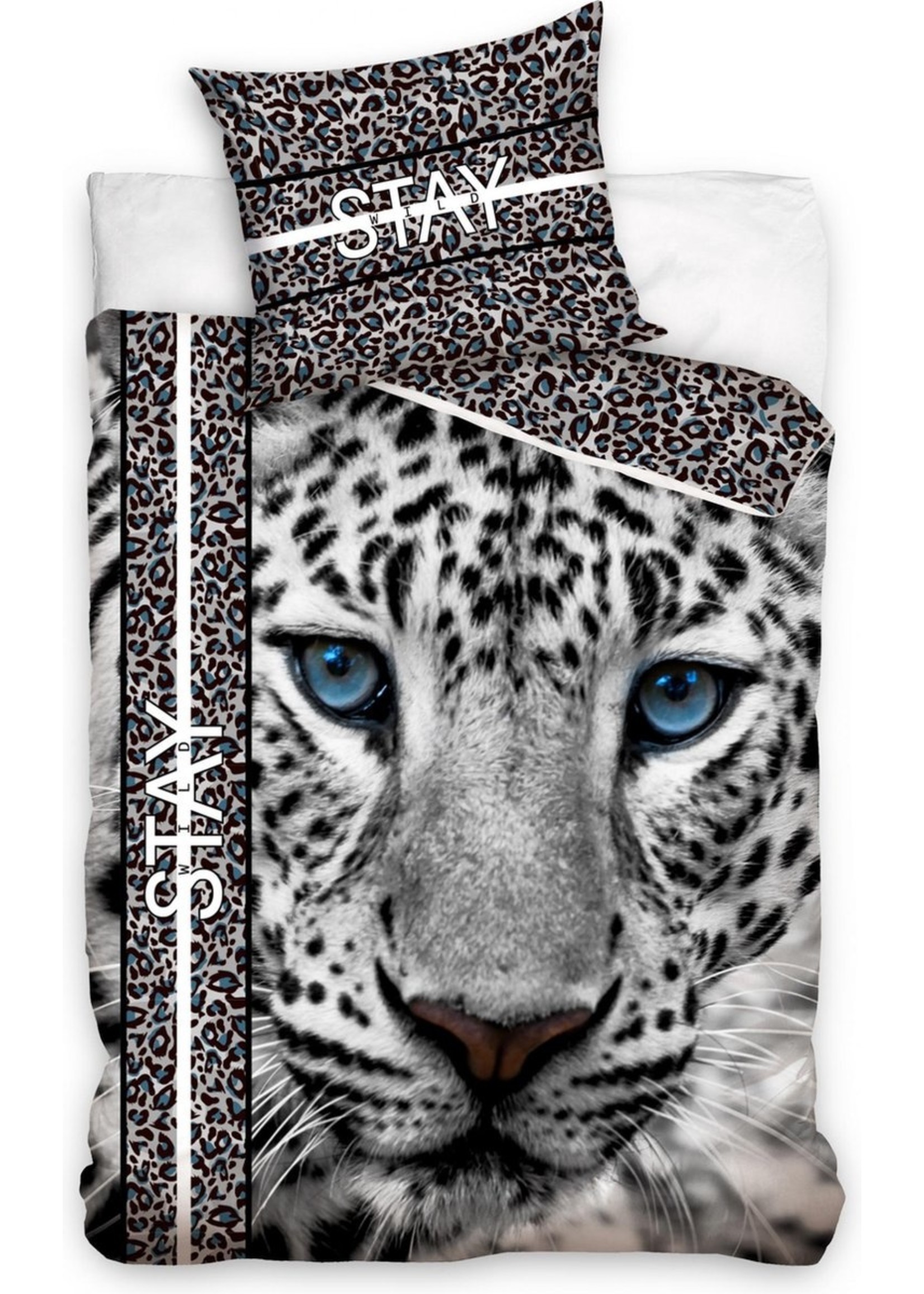 Tiger Duvet Cover 140x200cm 100%Cotton Pillowcase 70x90cm - Copy