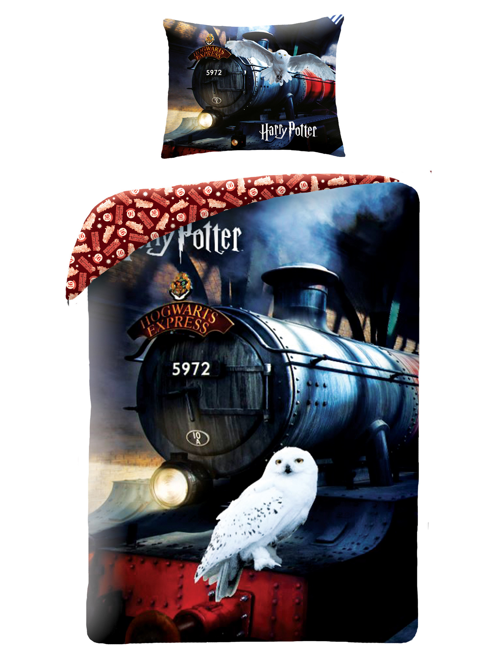 Warner Bros Harry Potter Duvet Cover Set Hogwarts Animals - Copy