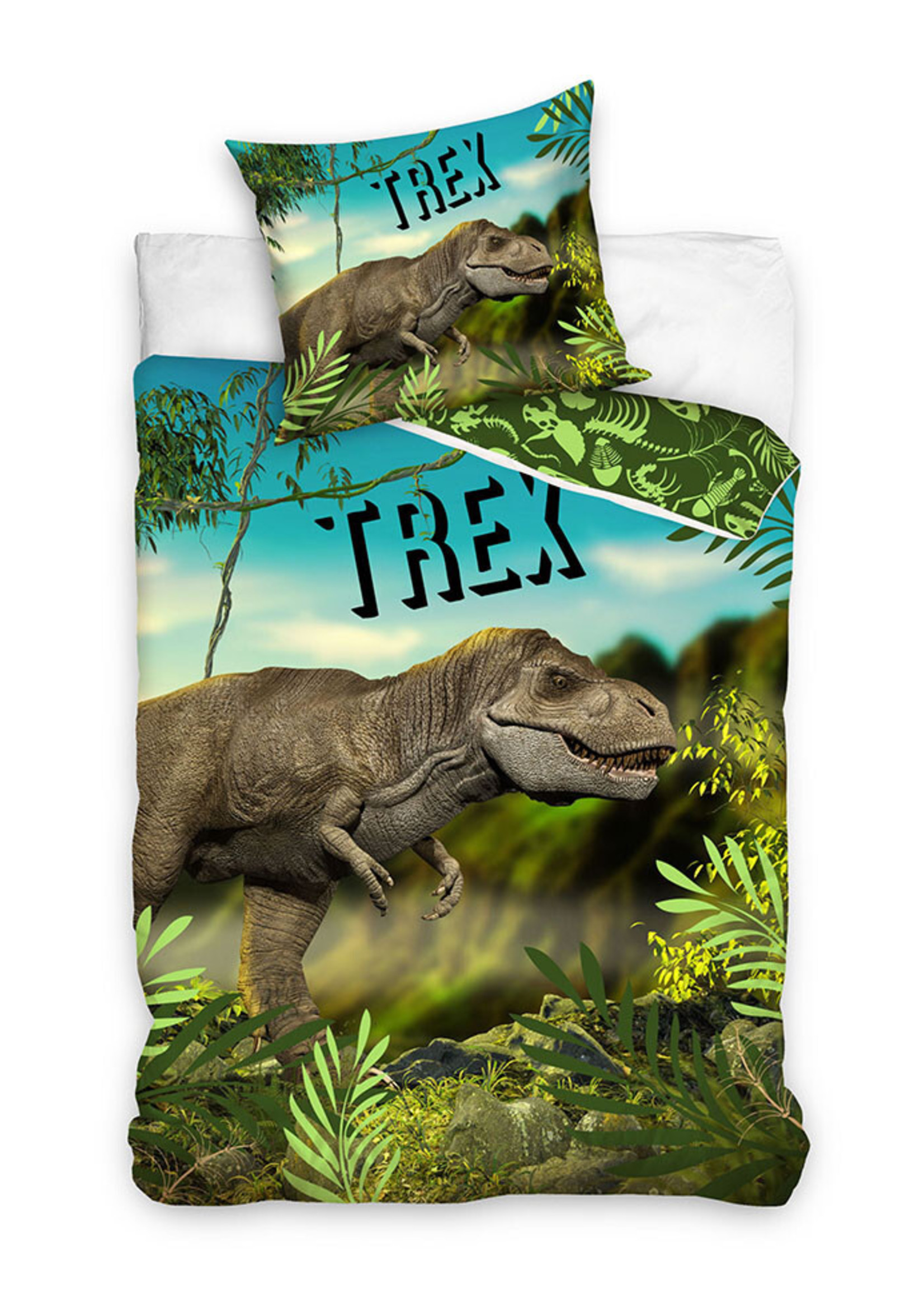 Dinosaur Duvet Cover Set World