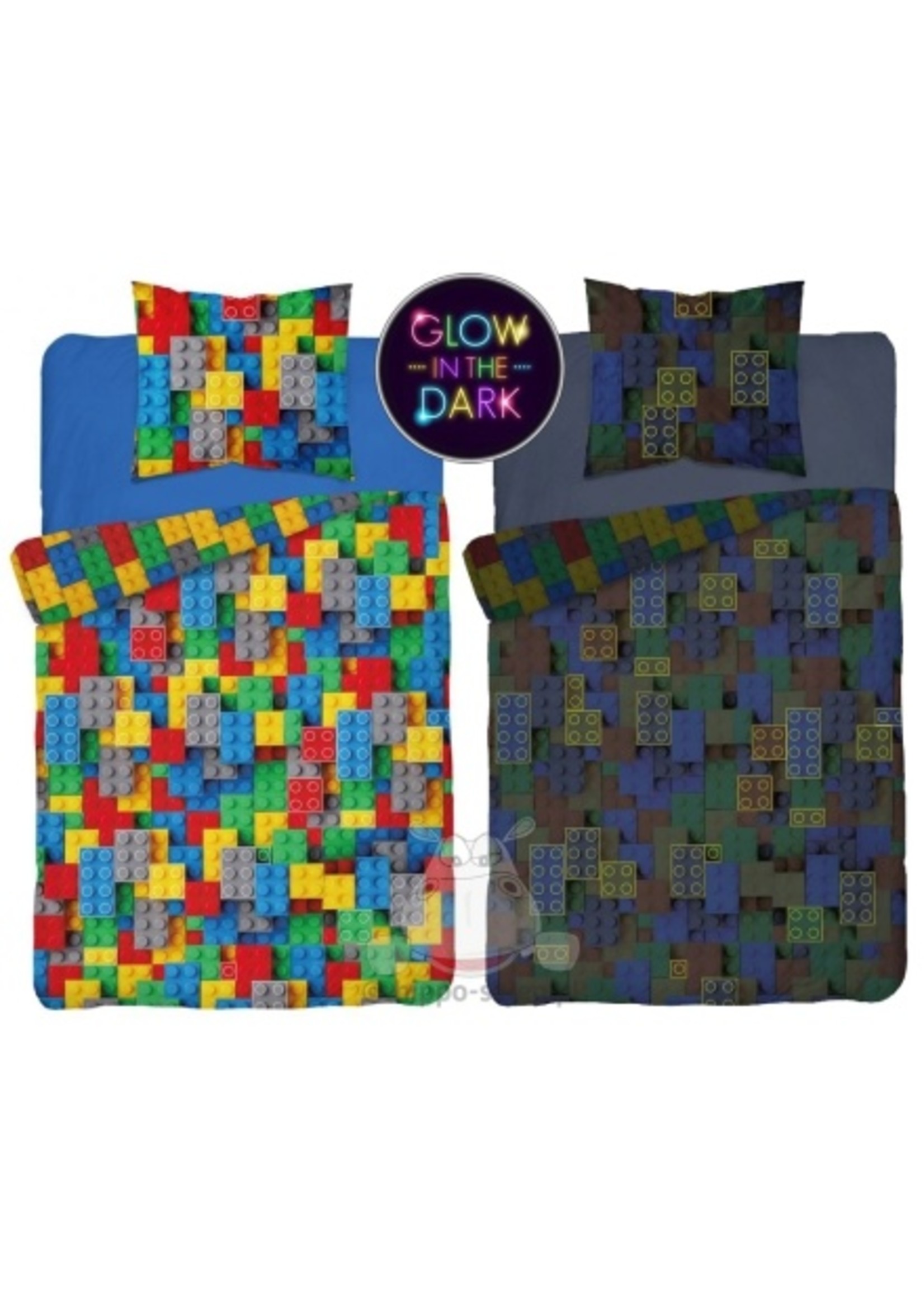 Colourful Blocks Duvet Cover Set  - Copy