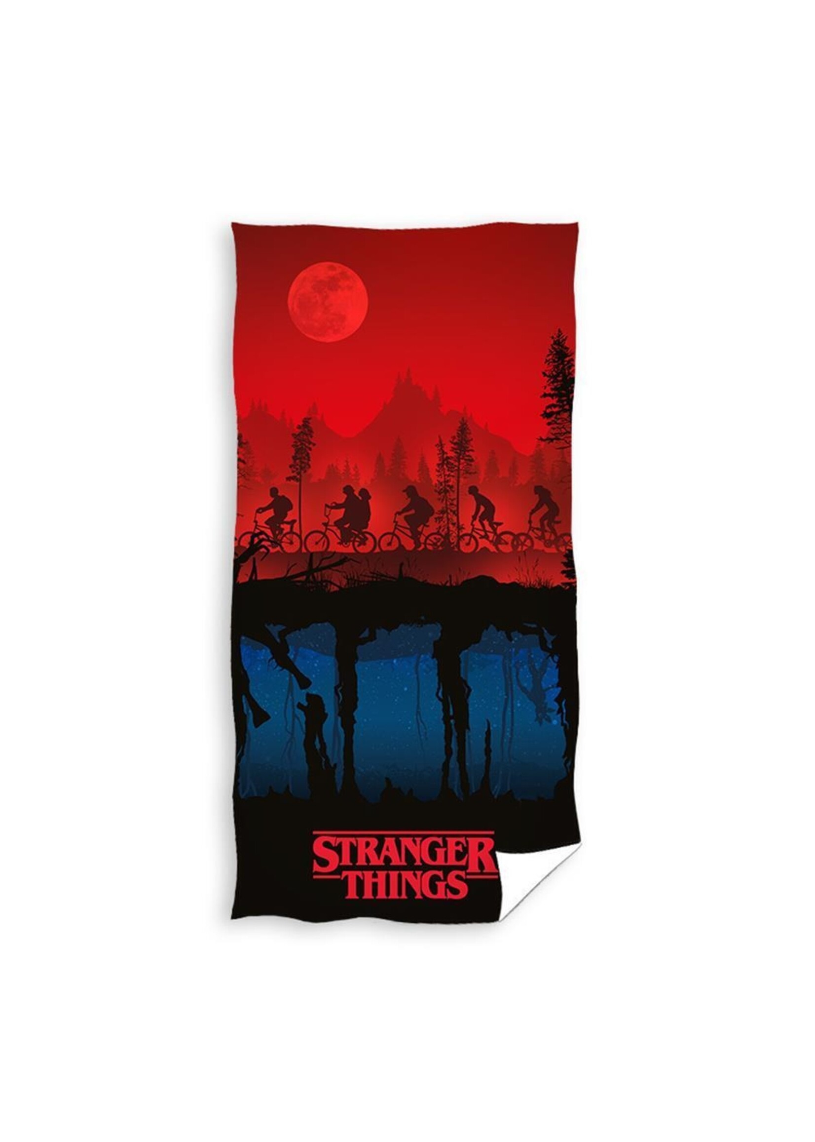 Stranger Things Badlaken 70x140cm Katoen