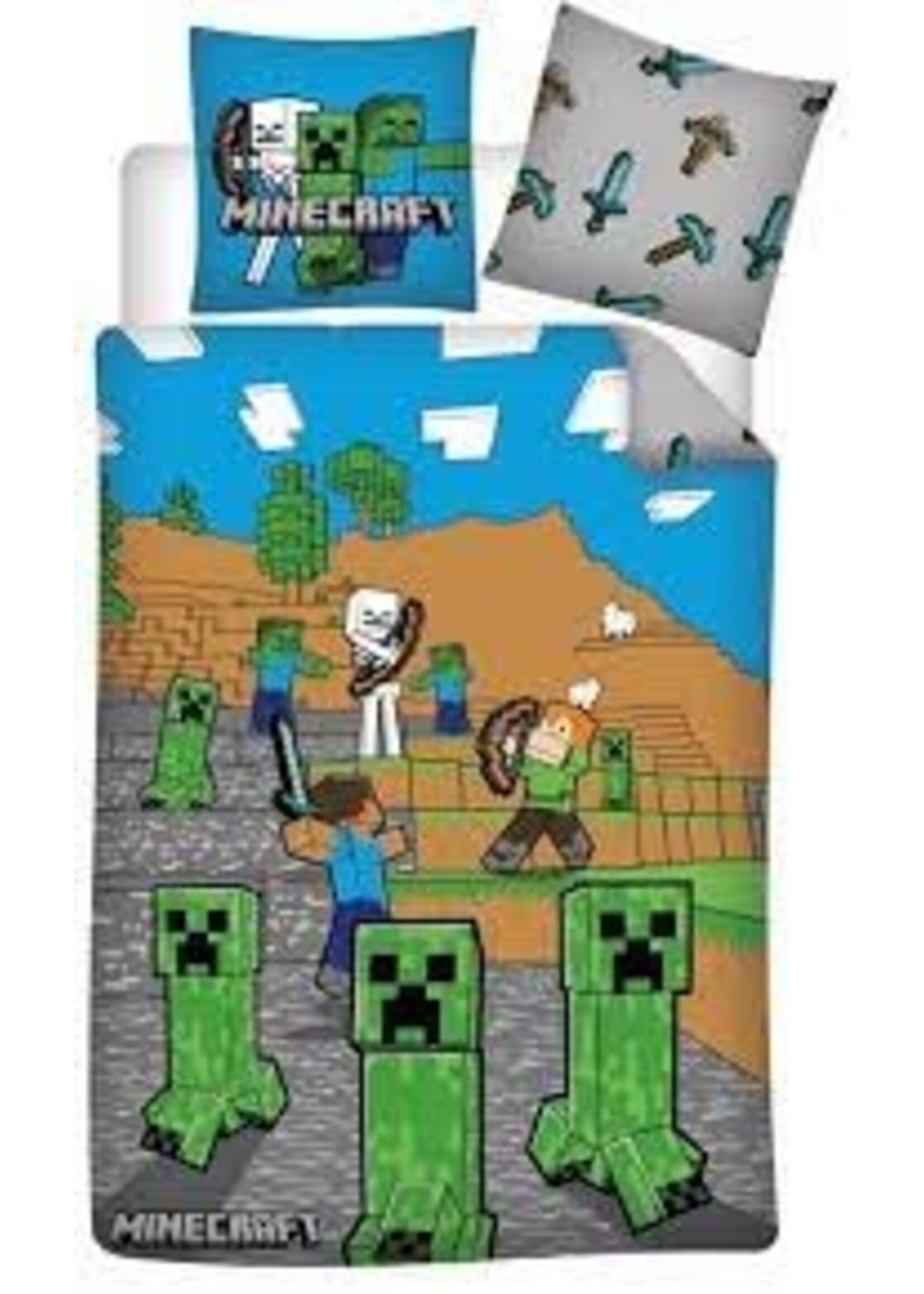 Minecraft Minecraft Single Person Duvet Action