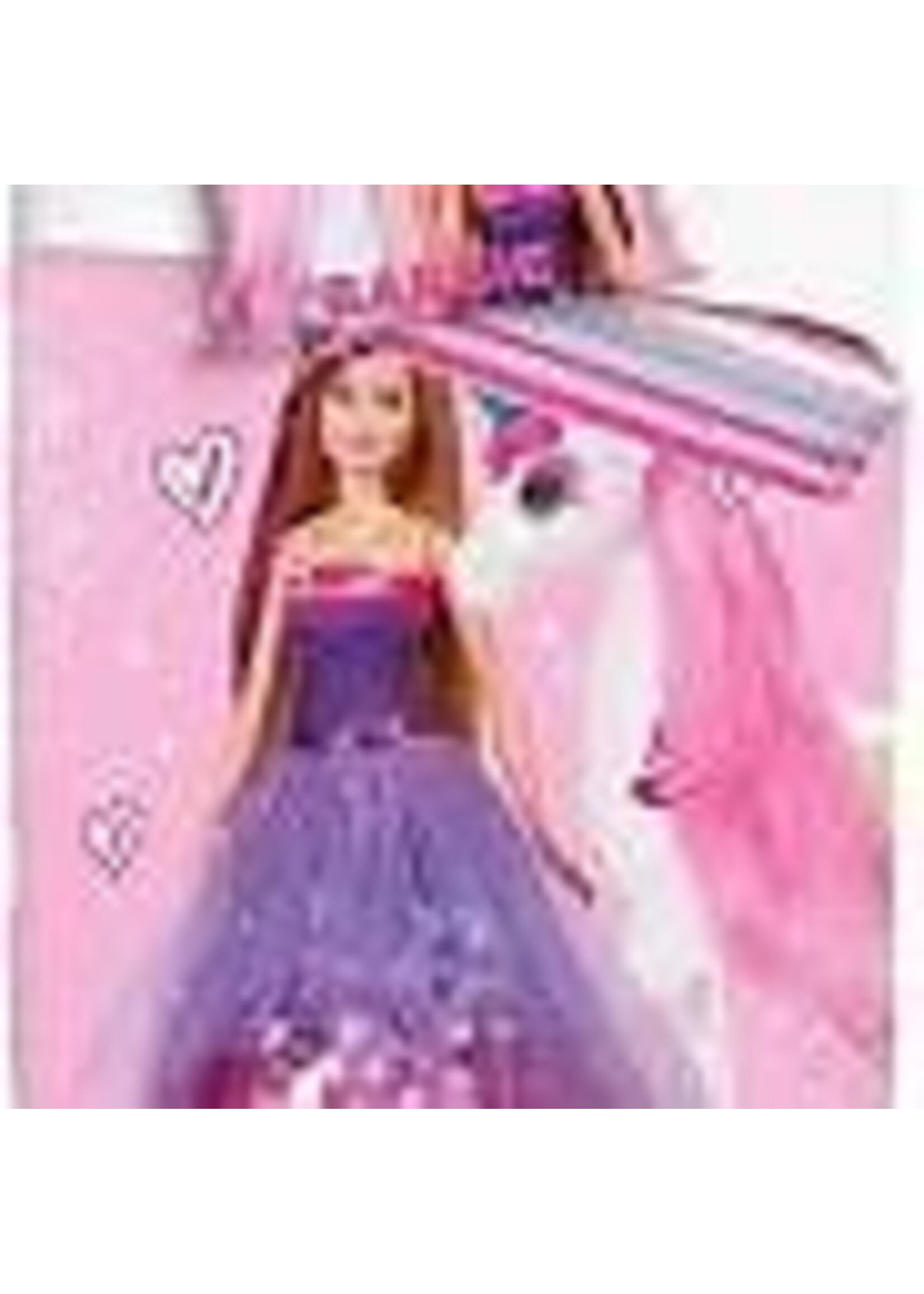 Barbie Barbie Eenpersoons Dekbedovertrek Born to Dream