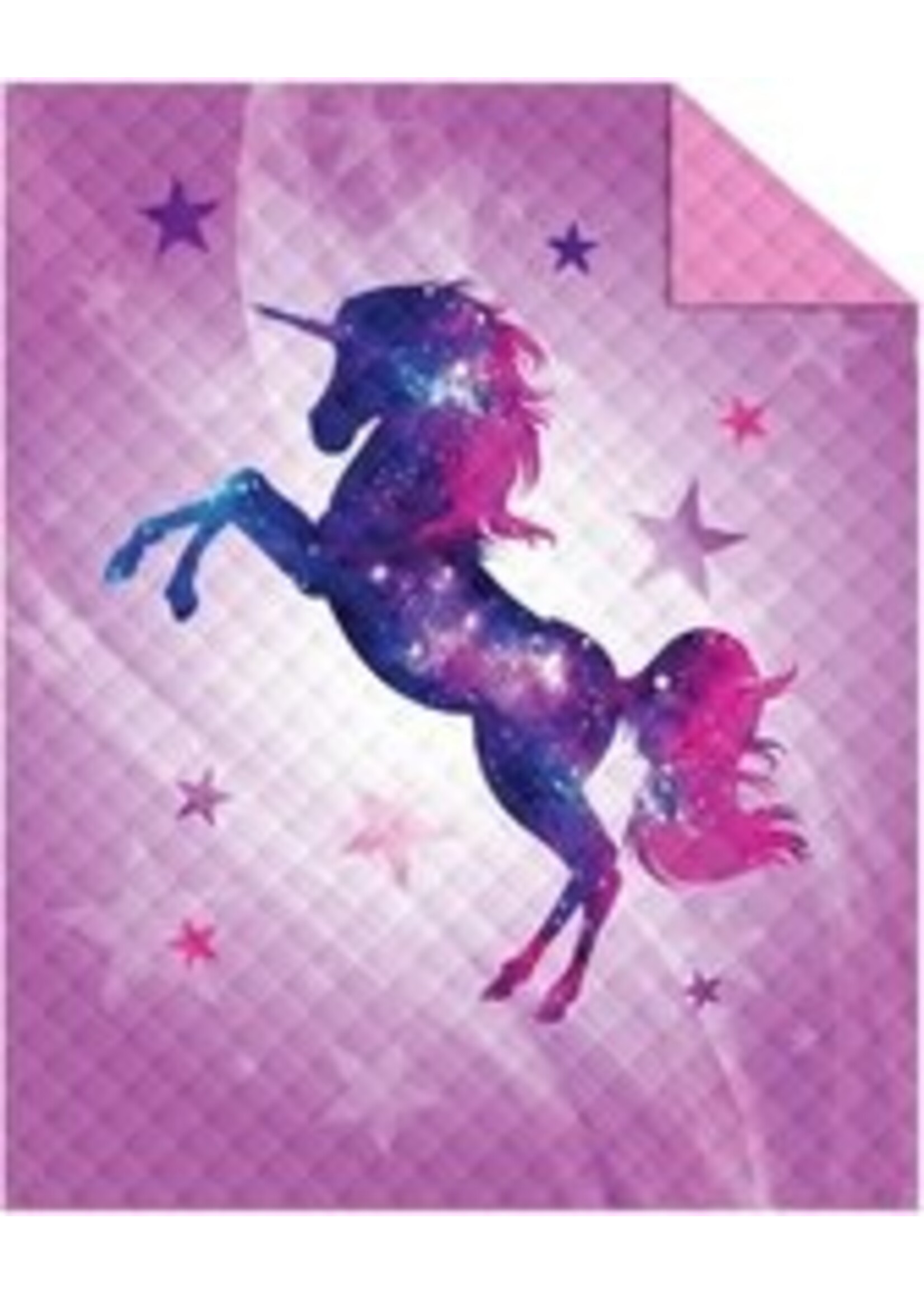 Unicorn Unicorn Bedspread Pink Magical