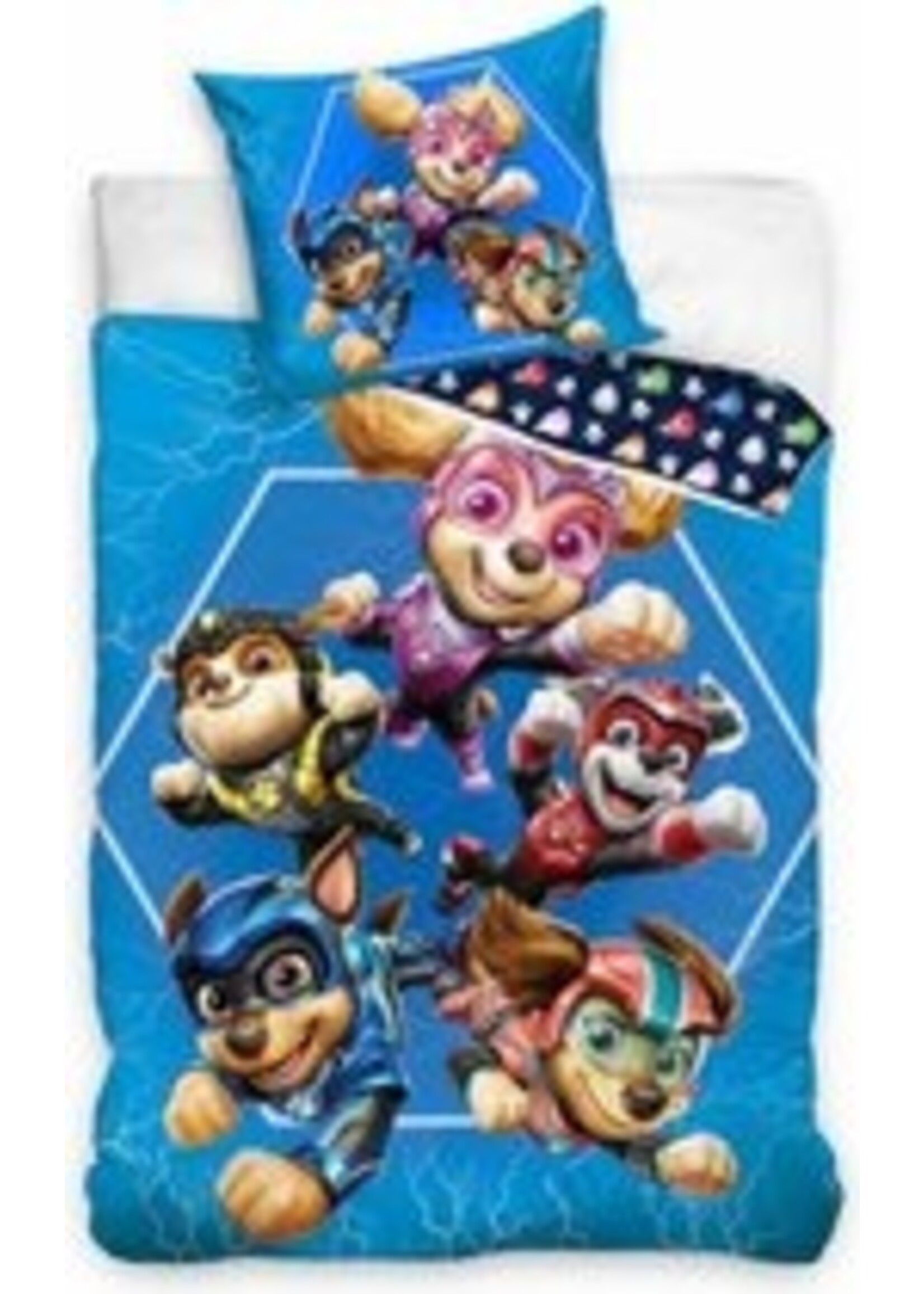 Nickelodeon Paw Patrol  Paw Patrol Single Person Duvet Lightning Blue