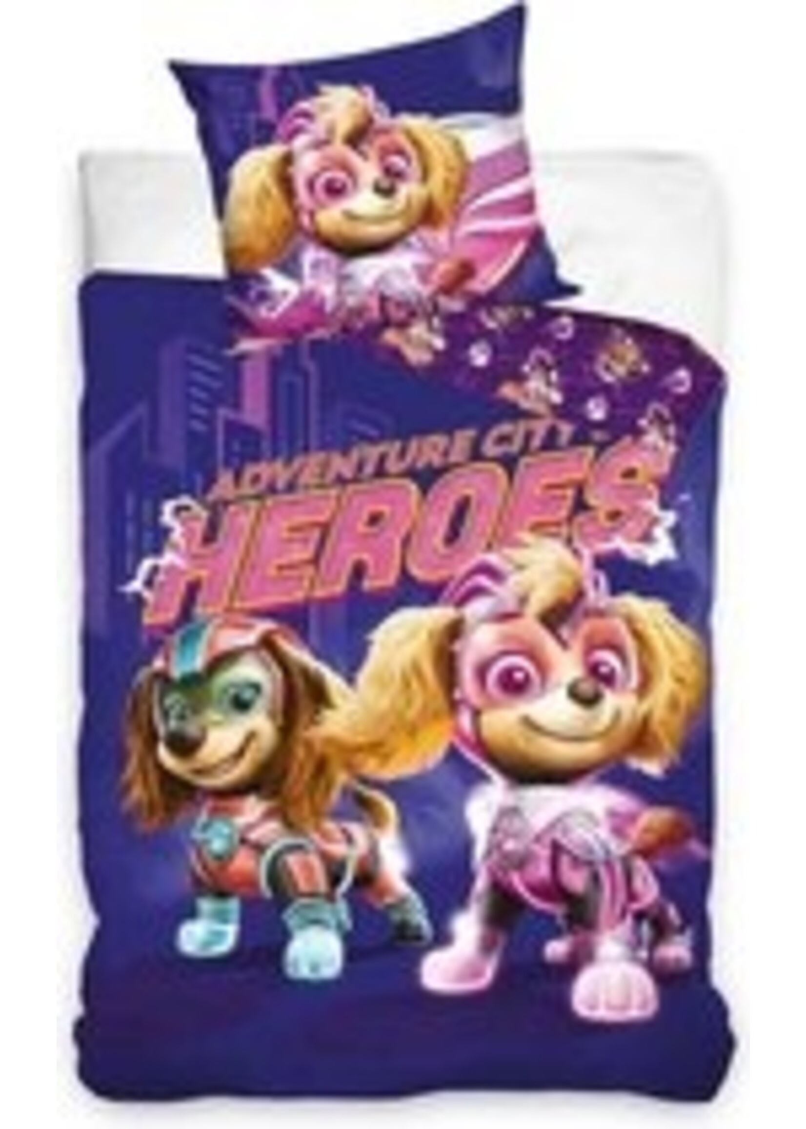 Nickelodeon Paw Patrol  Paw Patrol Single Person Duvet Adventure City Heroes