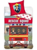 Brandweerman Sam Fireman Sam Single Person Duvet Rescue Squad