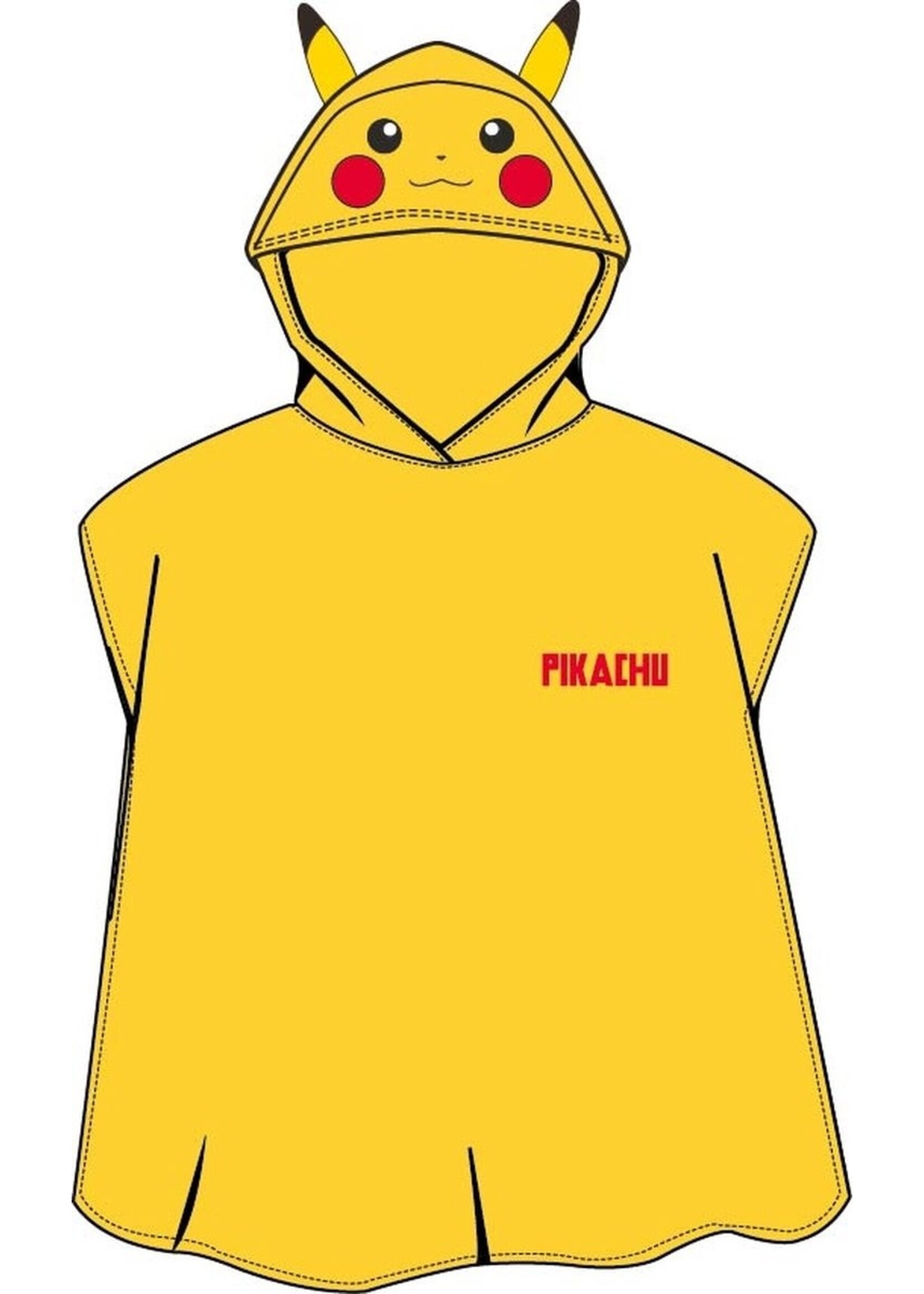 Pokémon Poncho 50x115 cm Pikachu Katoen Pokemon