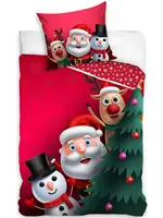 Kerst Christmas Single Person Duvet Santa