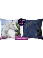 Horses  cushion 40x40cm  Glow in the Dark
