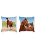 Horses  cushion 40x40cm